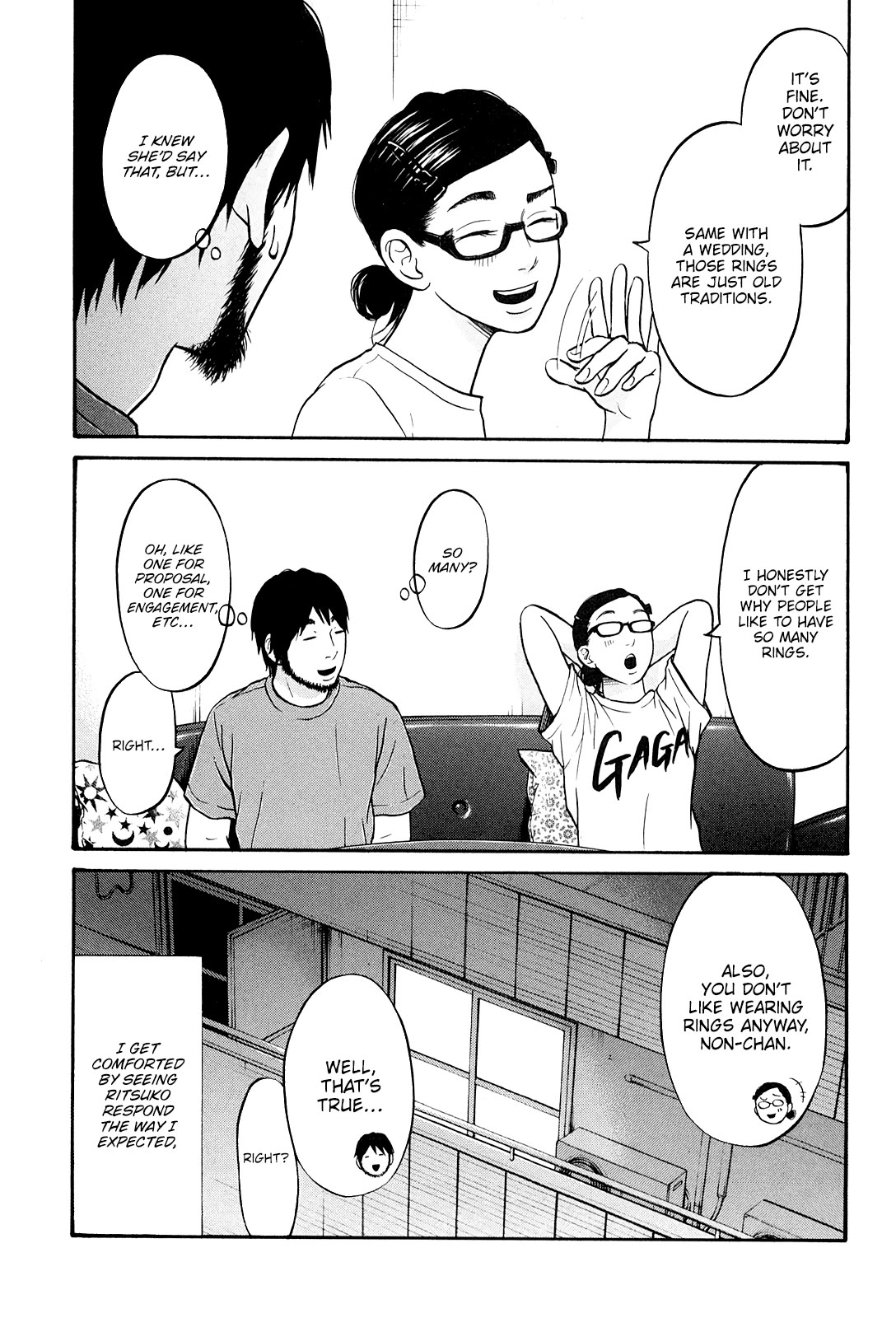 Living, Eating and Sleeping Together Chapter 24 page 6 - Chapter 24: A new beginning