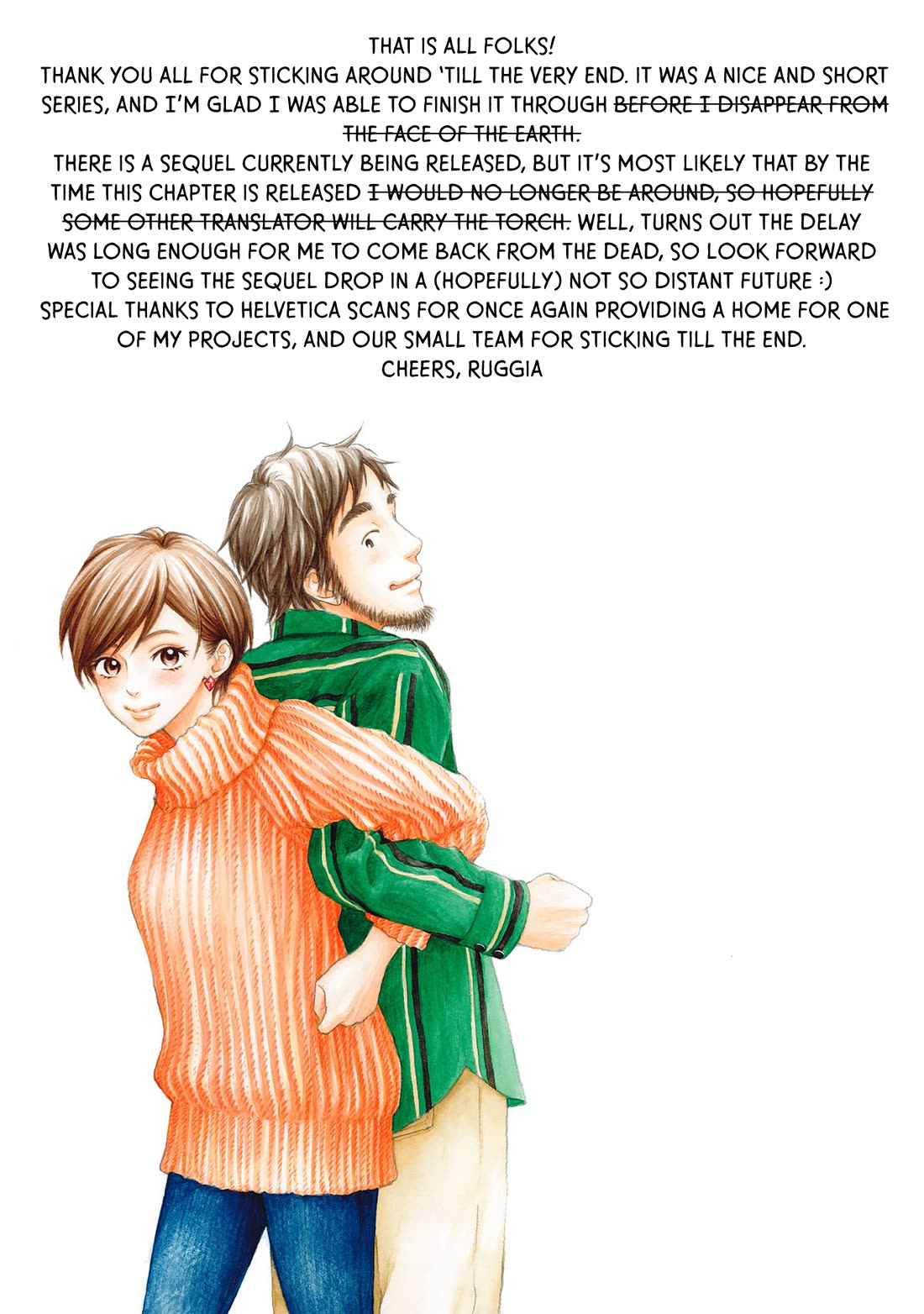 Living, Eating and Sleeping Together Chapter 25 page 23 - Chapter 25: 302 [END]