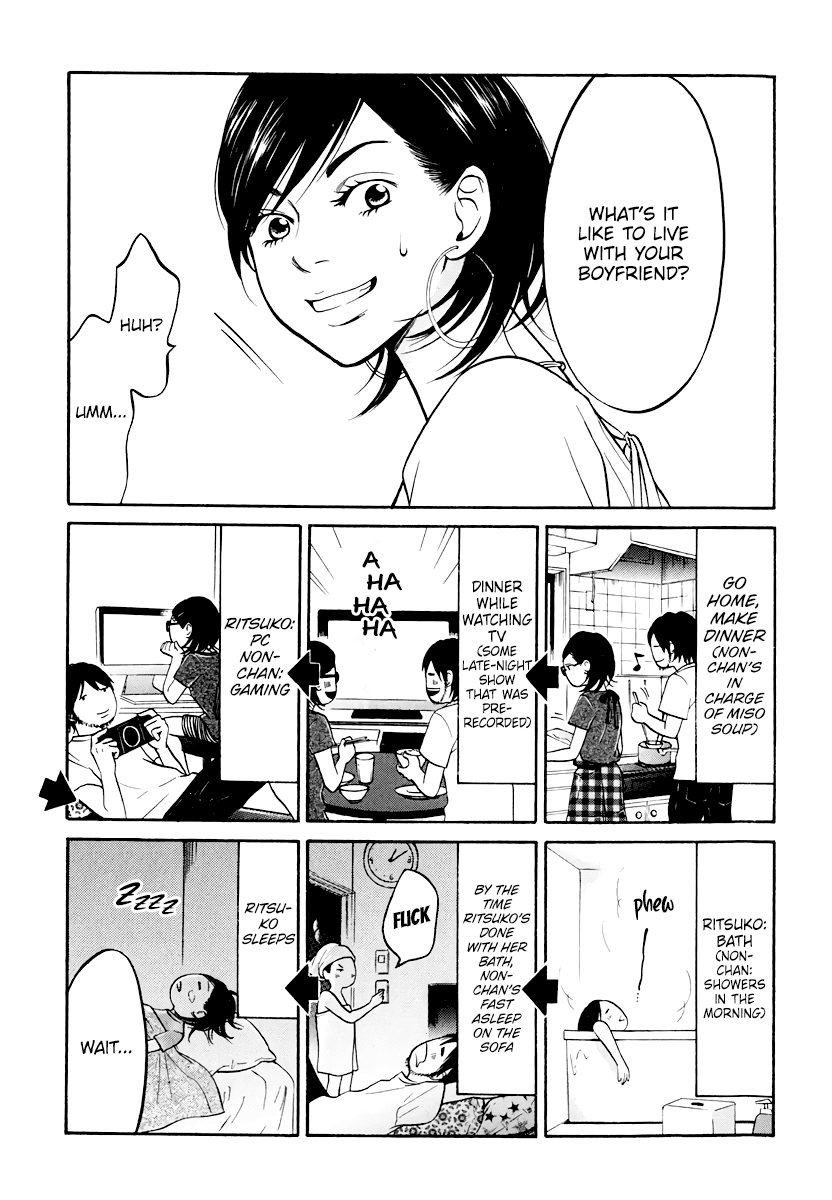 Living, Eating and Sleeping Together Chapter 6 page 7 - Chapter 6: Unavoidable Circumstance / First Night