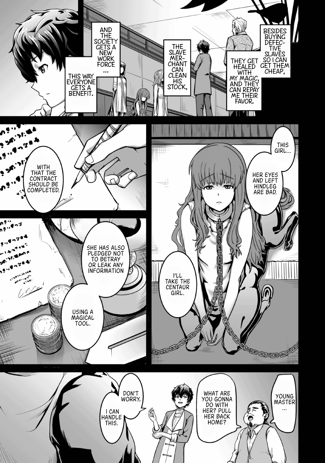 Living in Another World by Taking Commissions ~A Relaxing and Comfy Life of The Restoration Magician's Staffing Agency~ Chapter 1 page 14 - Chapter 1