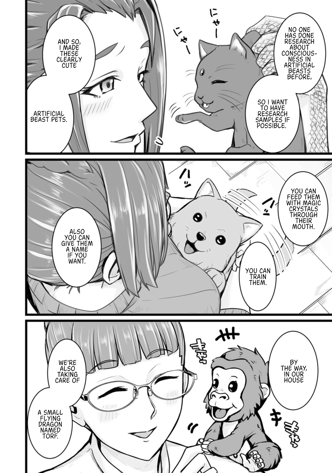 Living in Another World by Taking Commissions ~A Relaxing and Comfy Life of The Restoration Magician's Staffing Agency~ Chapter 11 page 12 - Chapter 11