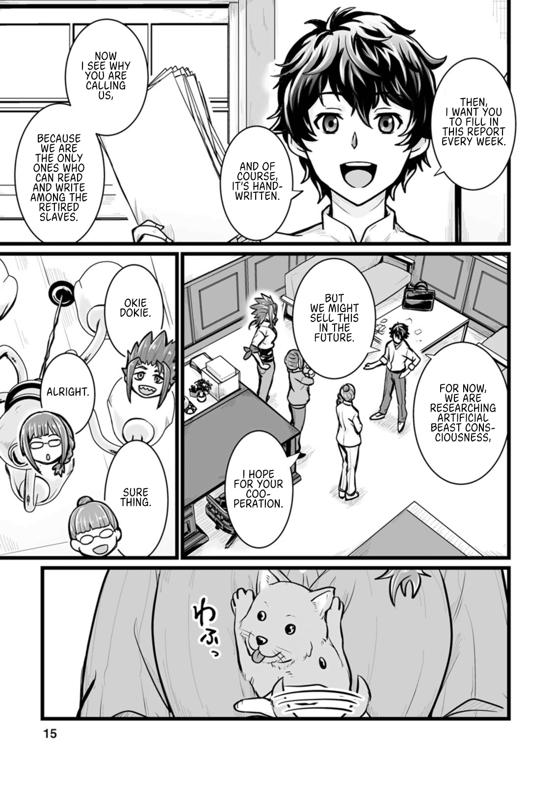 Living in Another World by Taking Commissions ~A Relaxing and Comfy Life of The Restoration Magician's Staffing Agency~ Chapter 11 page 13 - Chapter 11