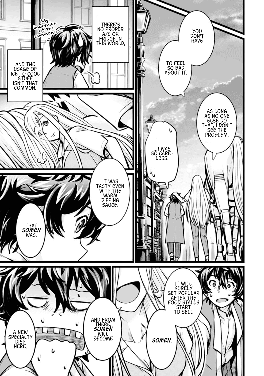 Living in Another World by Taking Commissions ~A Relaxing and Comfy Life of The Restoration Magician's Staffing Agency~ Chapter 11 page 27 - Chapter 11