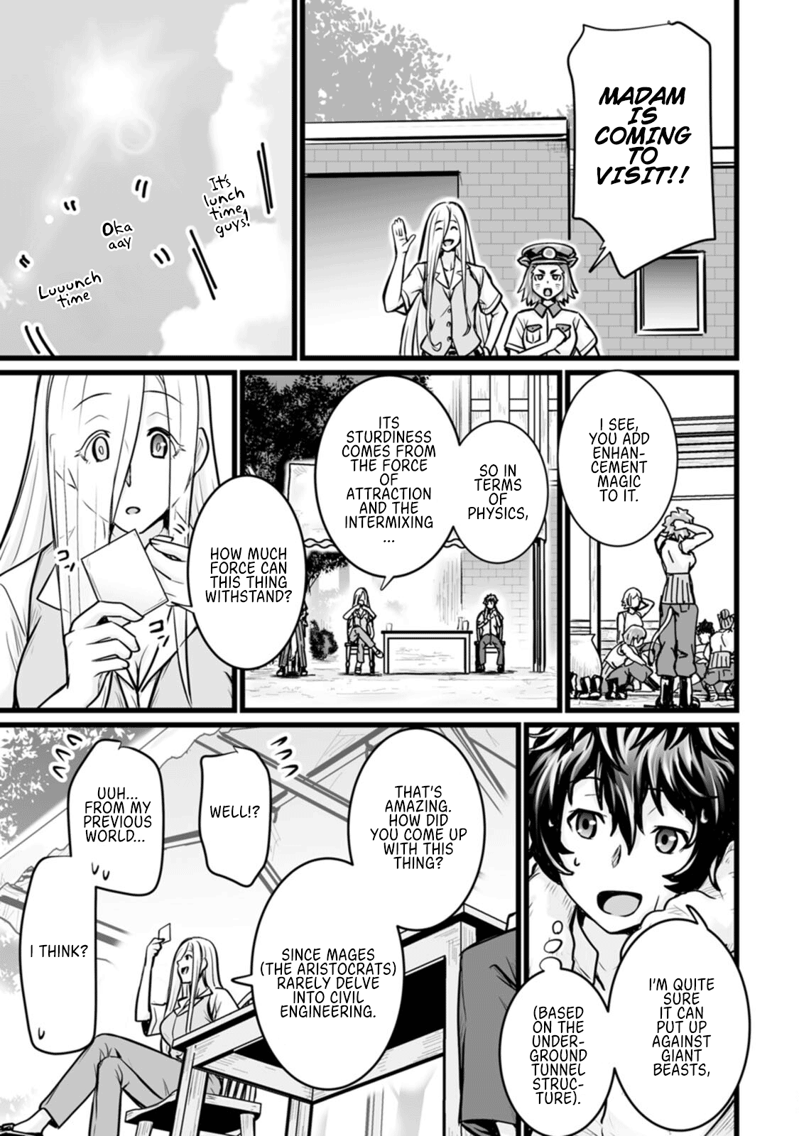 Living in Another World by Taking Commissions ~A Relaxing and Comfy Life of The Restoration Magician's Staffing Agency~ Chapter 12 page 5 - Chapter 12