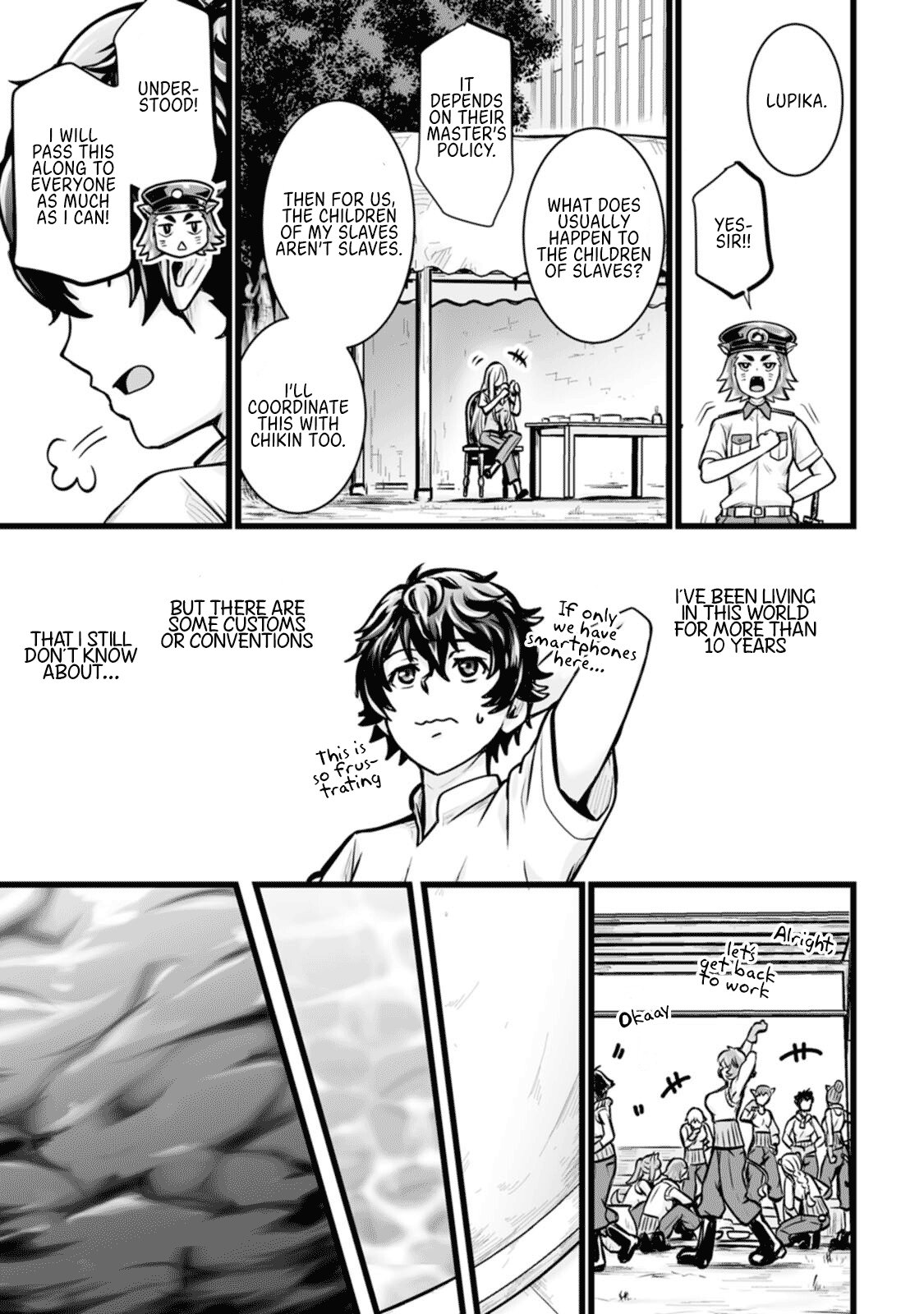 Living in Another World by Taking Commissions ~A Relaxing and Comfy Life of The Restoration Magician's Staffing Agency~ Chapter 12 page 9 - Chapter 12