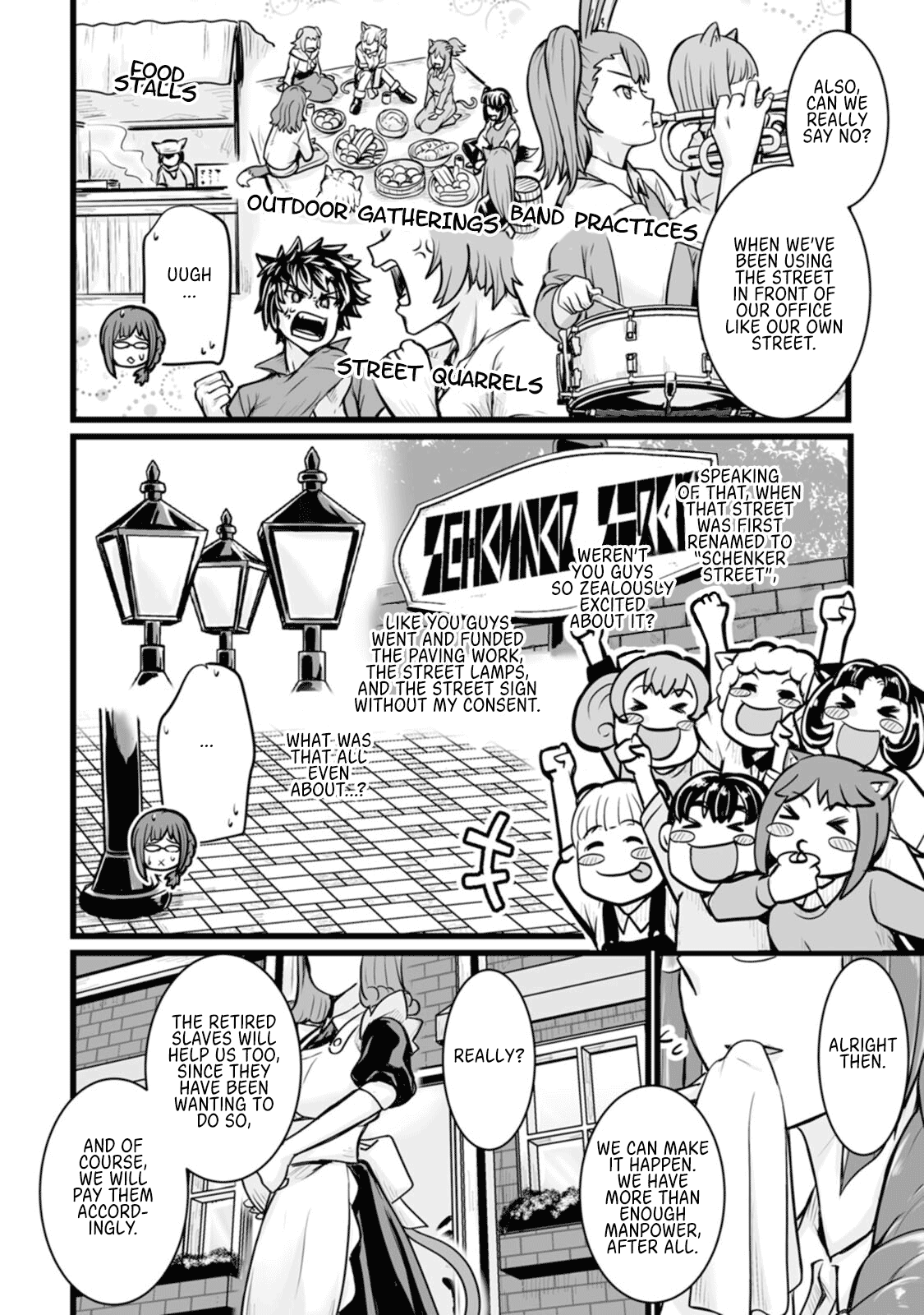 Living in Another World by Taking Commissions ~A Relaxing and Comfy Life of The Restoration Magician's Staffing Agency~ Chapter 13 page 14 - Chapter 13