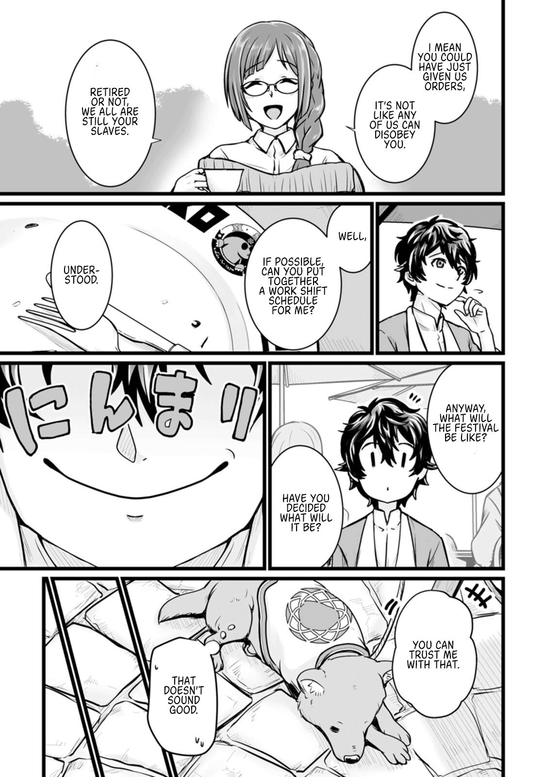 Living in Another World by Taking Commissions ~A Relaxing and Comfy Life of The Restoration Magician's Staffing Agency~ Chapter 13 page 15 - Chapter 13