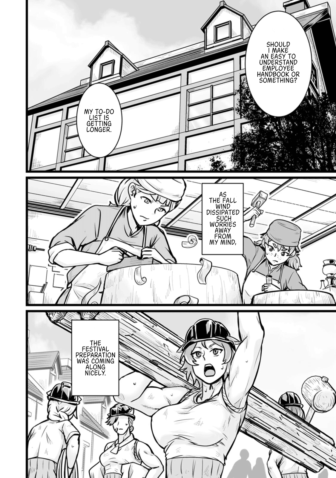 Living in Another World by Taking Commissions ~A Relaxing and Comfy Life of The Restoration Magician's Staffing Agency~ Chapter 13 page 26 - Chapter 13