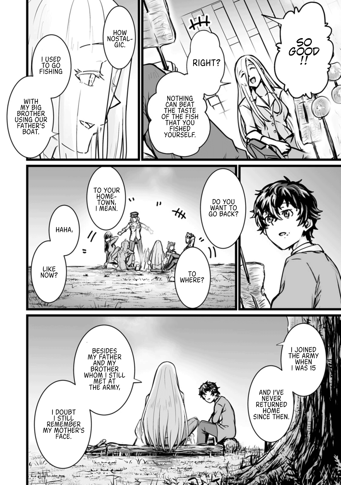 Living in Another World by Taking Commissions ~A Relaxing and Comfy Life of The Restoration Magician's Staffing Agency~ Chapter 13 page 8 - Chapter 13