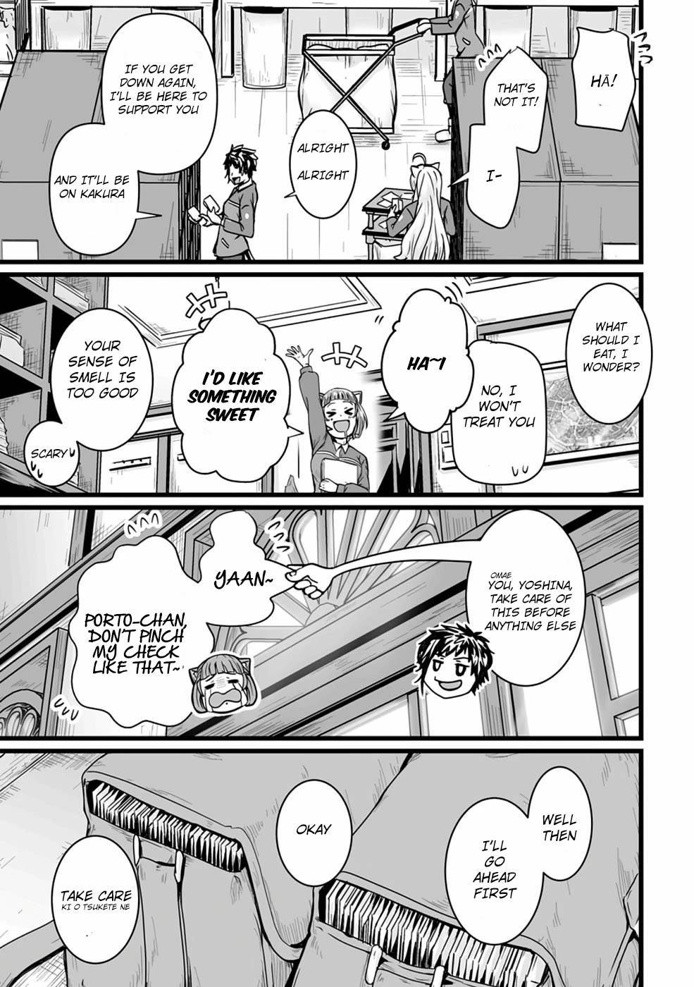 Living in Another World by Taking Commissions ~A Relaxing and Comfy Life of The Restoration Magician's Staffing Agency~ Chapter 17 page 32 - Chapter 17: Episode 17
