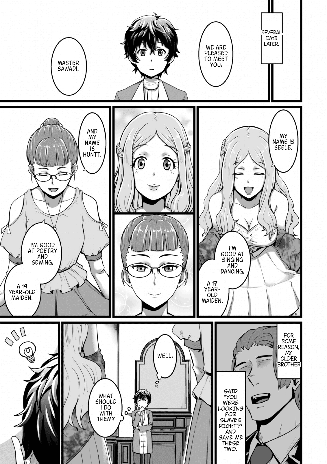 Living in Another World by Taking Commissions ~A Relaxing and Comfy Life of The Restoration Magician's Staffing Agency~ Chapter 2 page 11 - Chapter 2