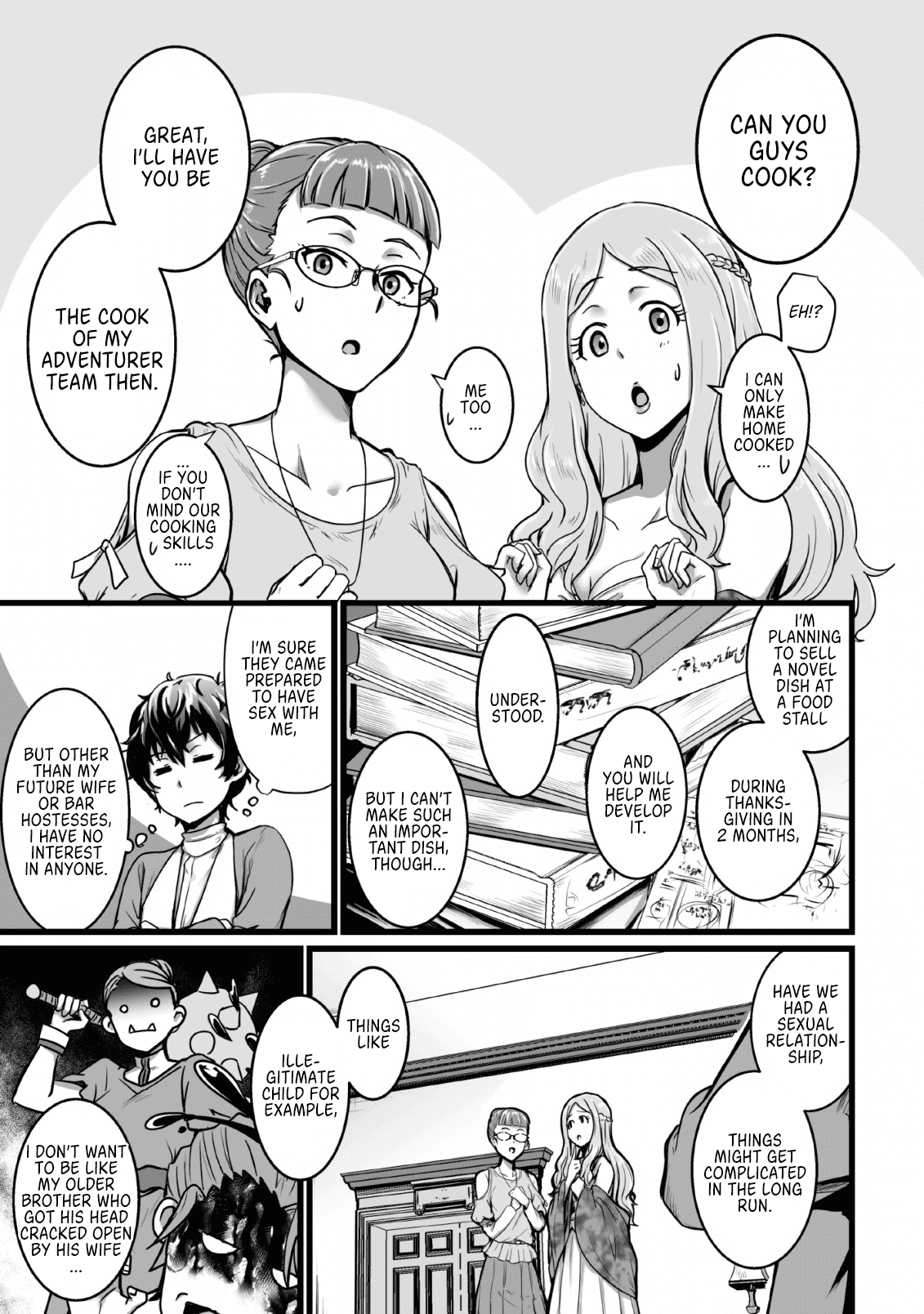 Living in Another World by Taking Commissions ~A Relaxing and Comfy Life of The Restoration Magician's Staffing Agency~ Chapter 2 page 12 - Chapter 2