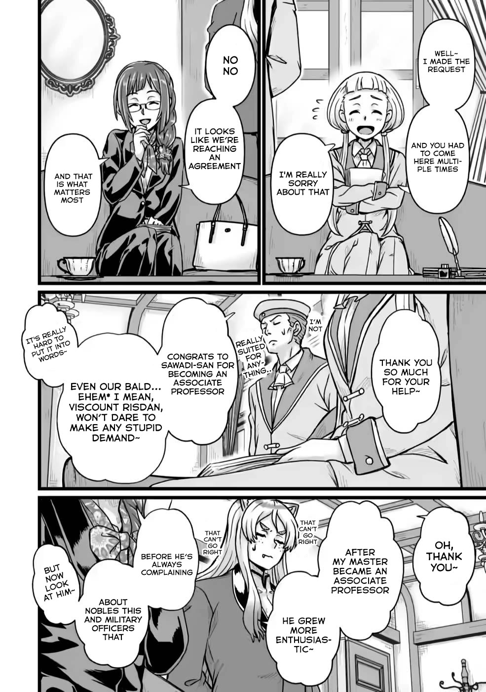 Living in Another World by Taking Commissions ~A Relaxing and Comfy Life of The Restoration Magician's Staffing Agency~ Chapter 23 page 17 - Chapter 23: episode 23