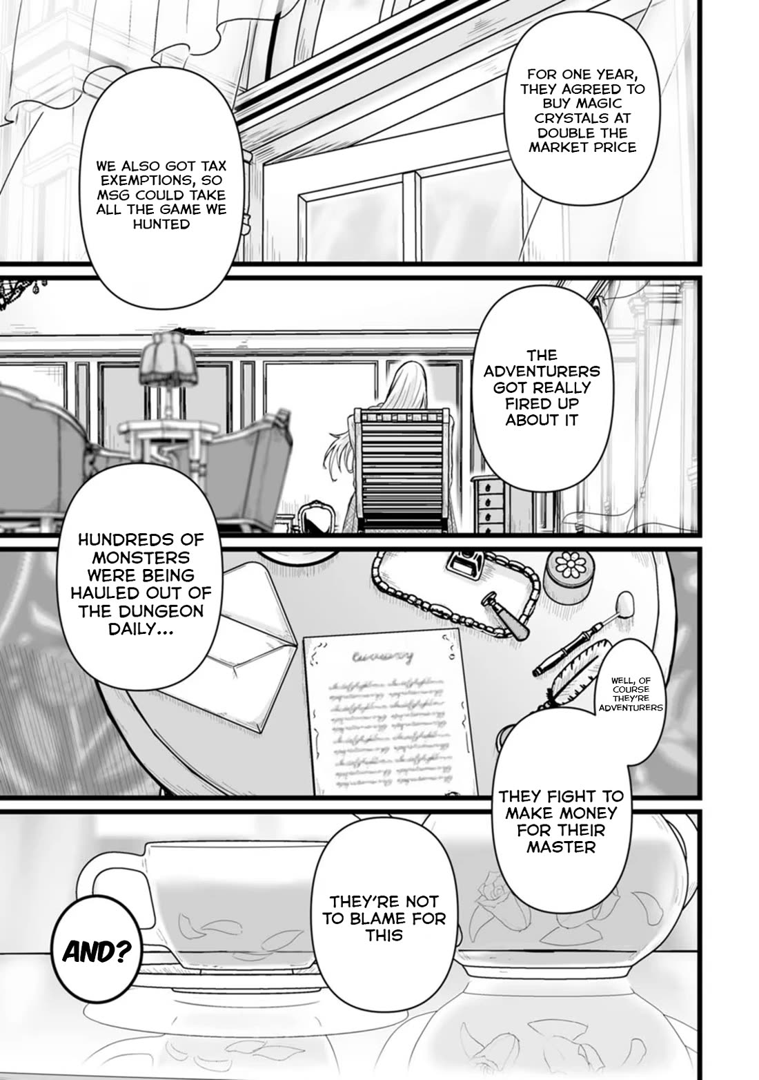 Living in Another World by Taking Commissions ~A Relaxing and Comfy Life of The Restoration Magician's Staffing Agency~ Chapter 25 page 3 - Chapter 25: Episode 25