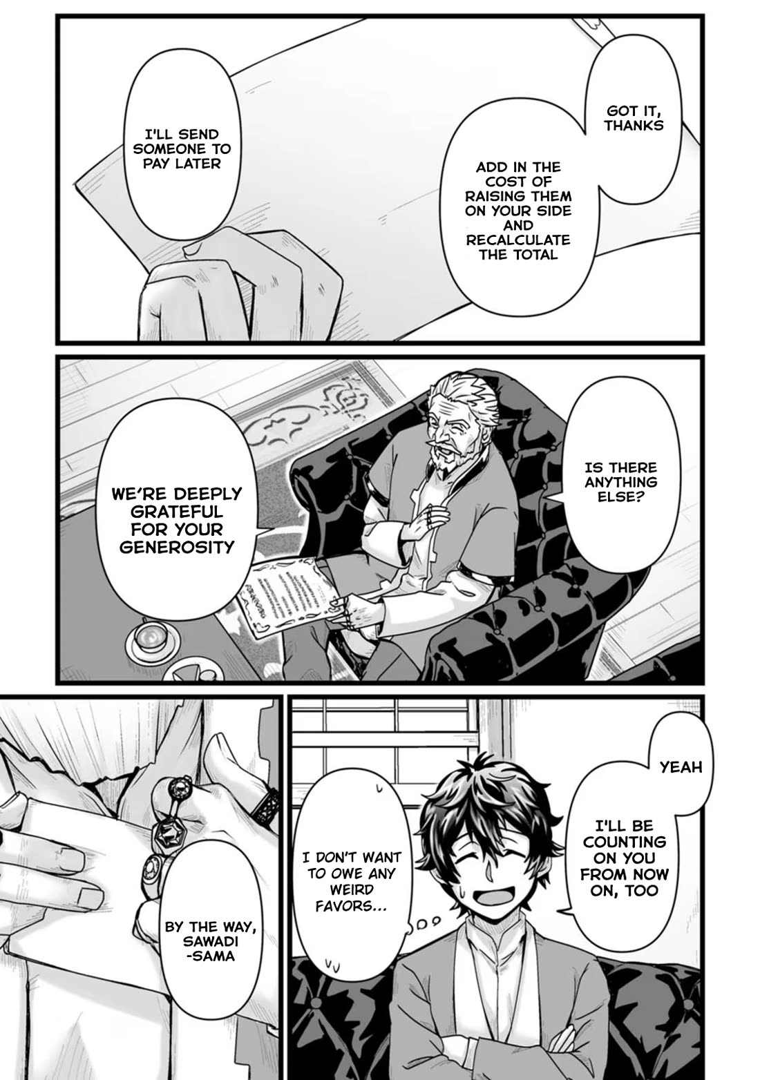 Living in Another World by Taking Commissions ~A Relaxing and Comfy Life of The Restoration Magician's Staffing Agency~ Chapter 27 page 13 - Chapter 27: Episode 27