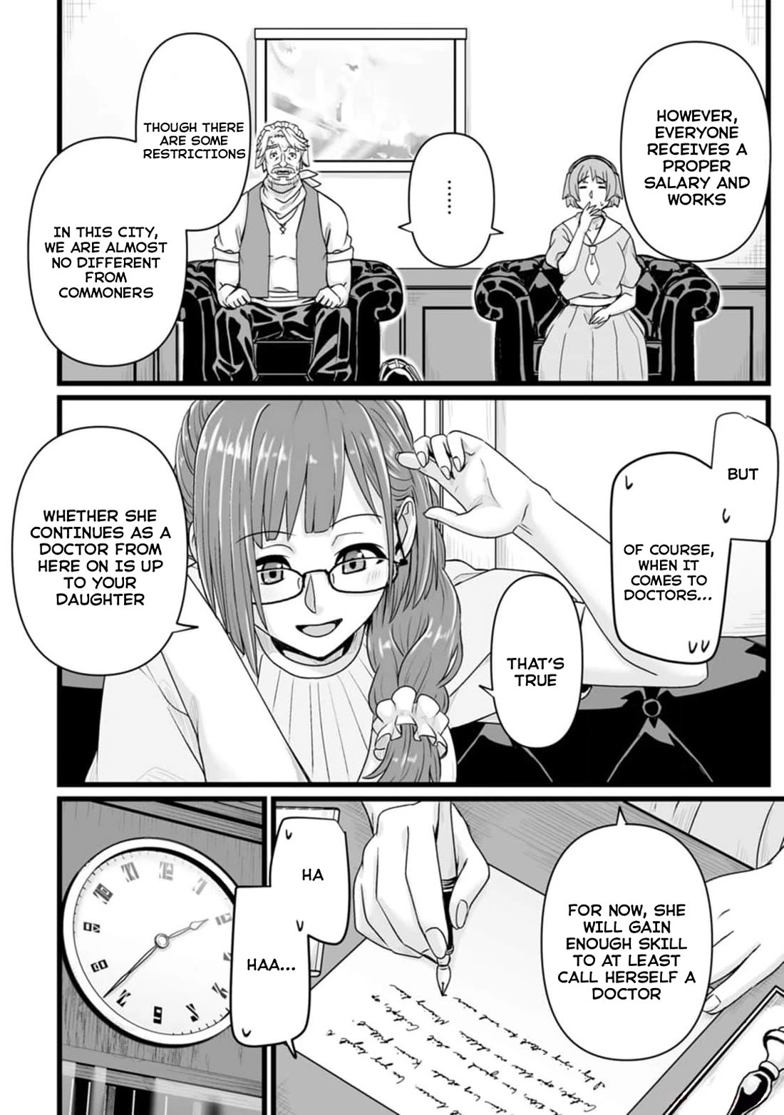 Living in Another World by Taking Commissions ~A Relaxing and Comfy Life of The Restoration Magician's Staffing Agency~ Chapter 32.1 page 8 - Chapter 32.1: Episode 32 (First Part)