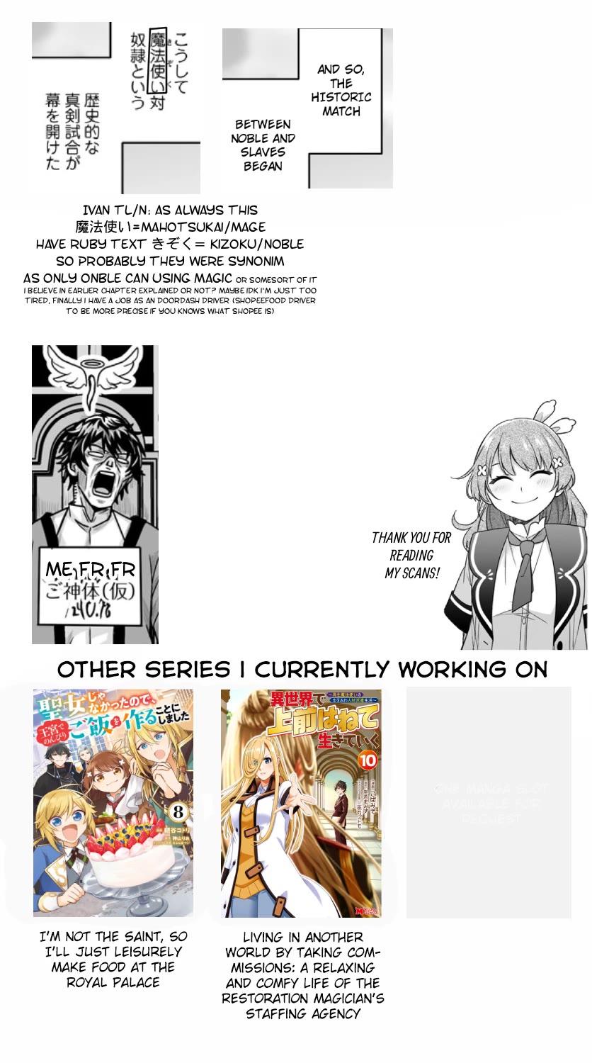 Living in Another World by Taking Commissions ~A Relaxing and Comfy Life of The Restoration Magician's Staffing Agency~ Chapter 36 page 29 - Chapter 36