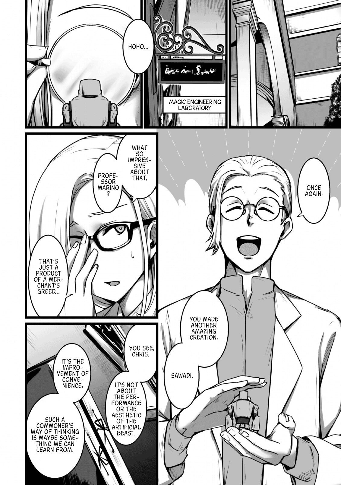 Living in Another World by Taking Commissions ~A Relaxing and Comfy Life of The Restoration Magician's Staffing Agency~ Chapter 4 page 10 - Chapter 4