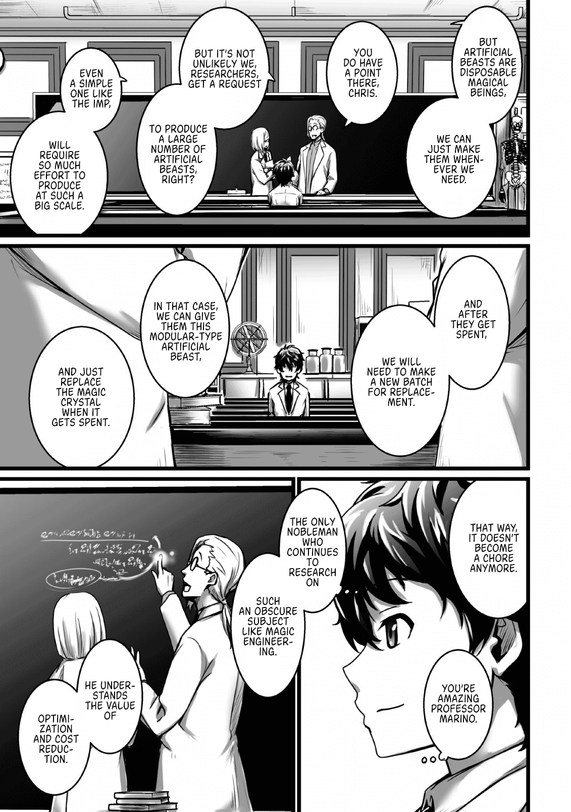 Living in Another World by Taking Commissions ~A Relaxing and Comfy Life of The Restoration Magician's Staffing Agency~ Chapter 4 page 11 - Chapter 4