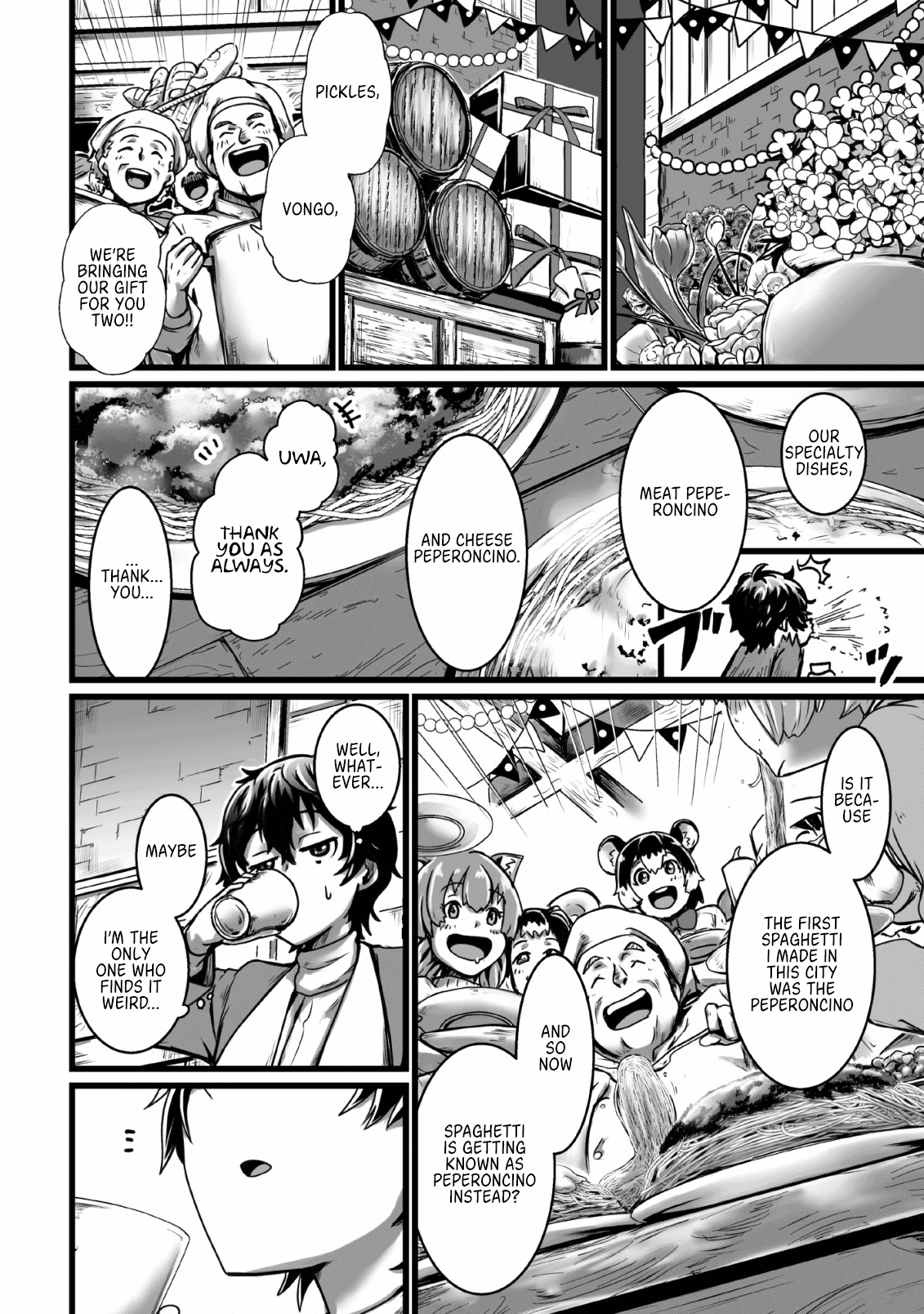 Living in Another World by Taking Commissions ~A Relaxing and Comfy Life of The Restoration Magician's Staffing Agency~ Chapter 4 page 8 - Chapter 4