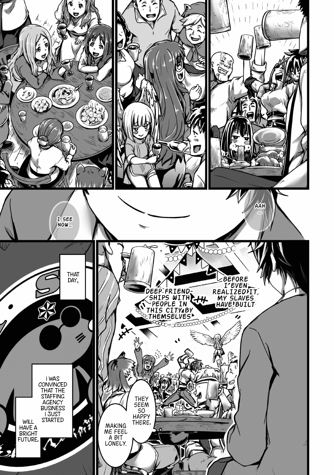 Living in Another World by Taking Commissions ~A Relaxing and Comfy Life of The Restoration Magician's Staffing Agency~ Chapter 4 page 9 - Chapter 4