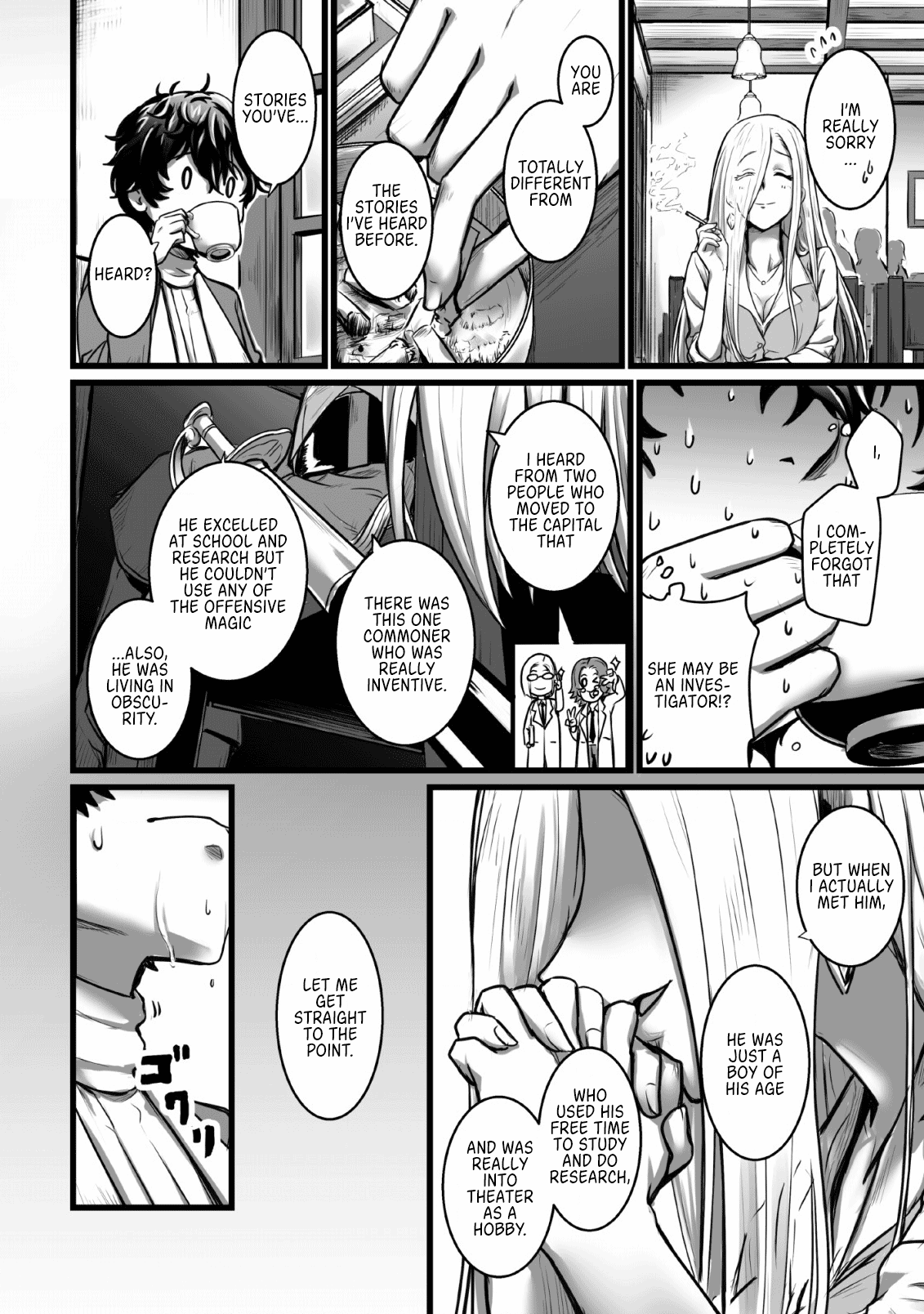 Living in Another World by Taking Commissions ~A Relaxing and Comfy Life of The Restoration Magician's Staffing Agency~ Chapter 5 page 12 - Chapter 5