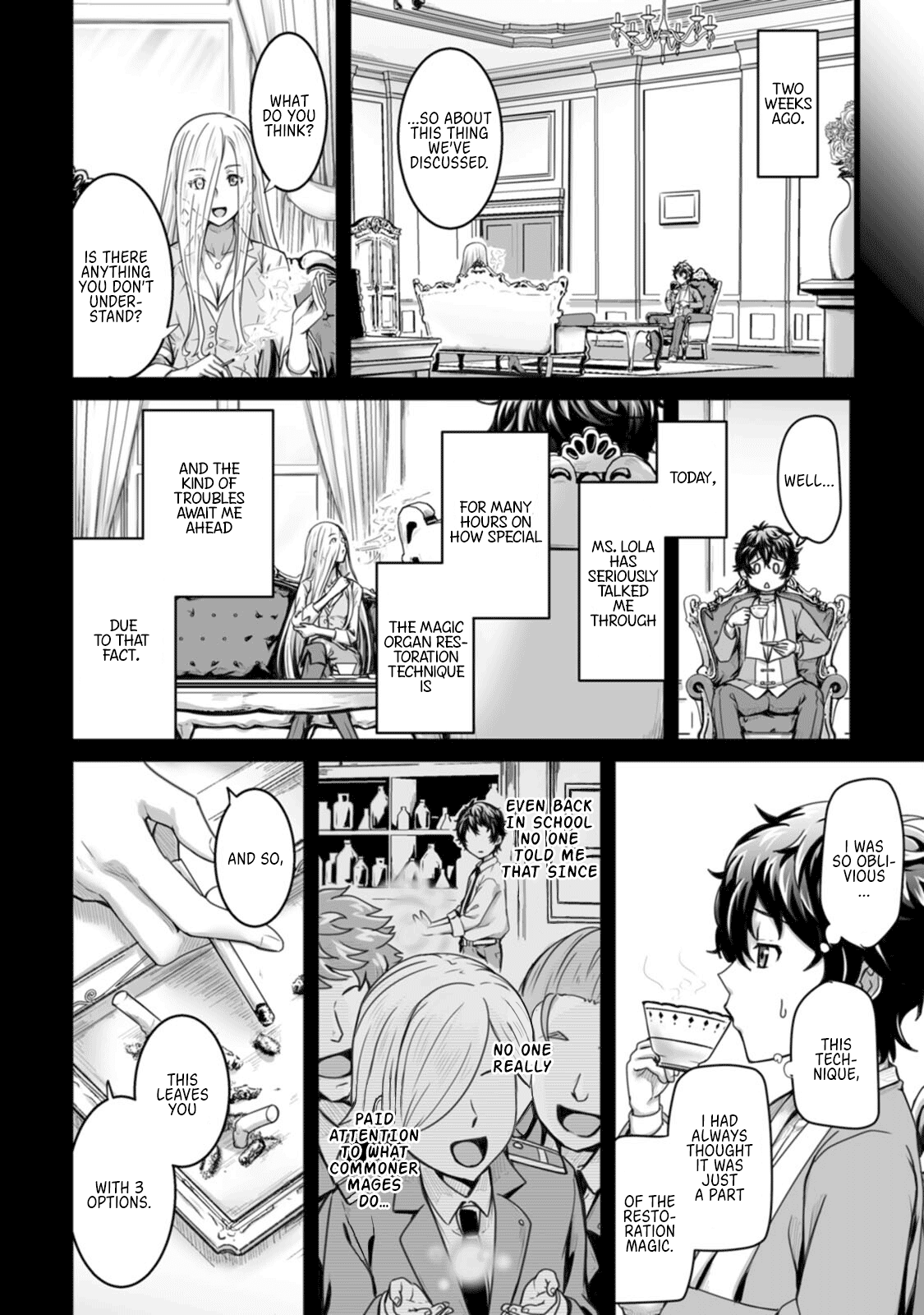 Living in Another World by Taking Commissions ~A Relaxing and Comfy Life of The Restoration Magician's Staffing Agency~ Chapter 6 page 4 - Chapter 6
