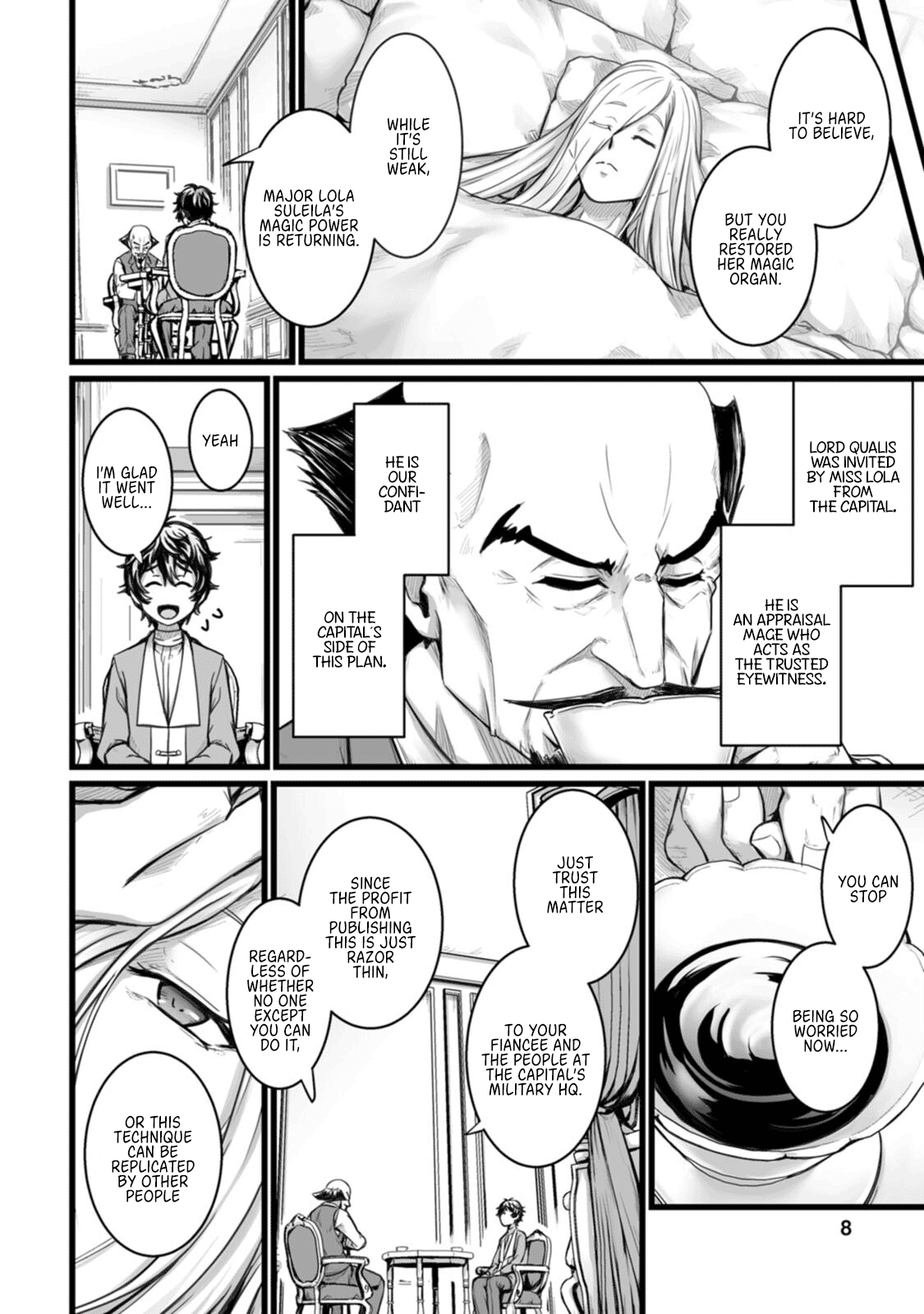 Living in Another World by Taking Commissions ~A Relaxing and Comfy Life of The Restoration Magician's Staffing Agency~ Chapter 6 page 6 - Chapter 6