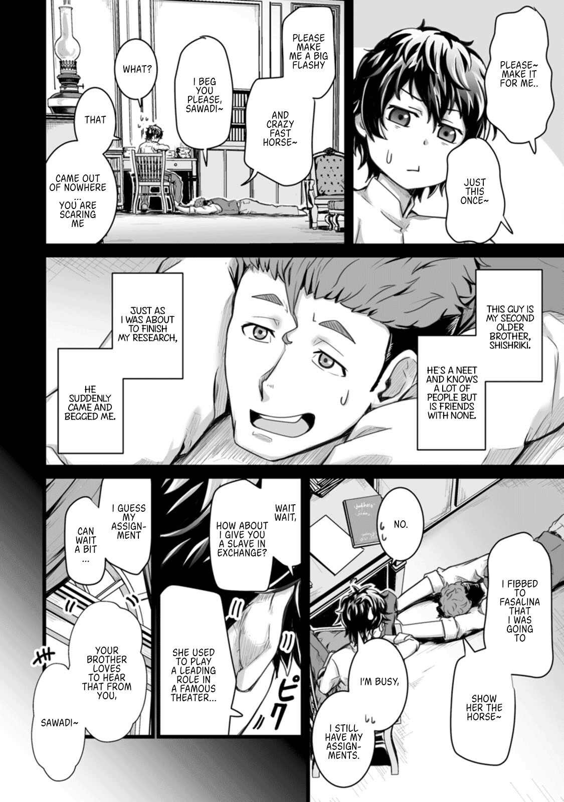Living in Another World by Taking Commissions ~A Relaxing and Comfy Life of The Restoration Magician's Staffing Agency~ Chapter 7 page 22 - Chapter 7