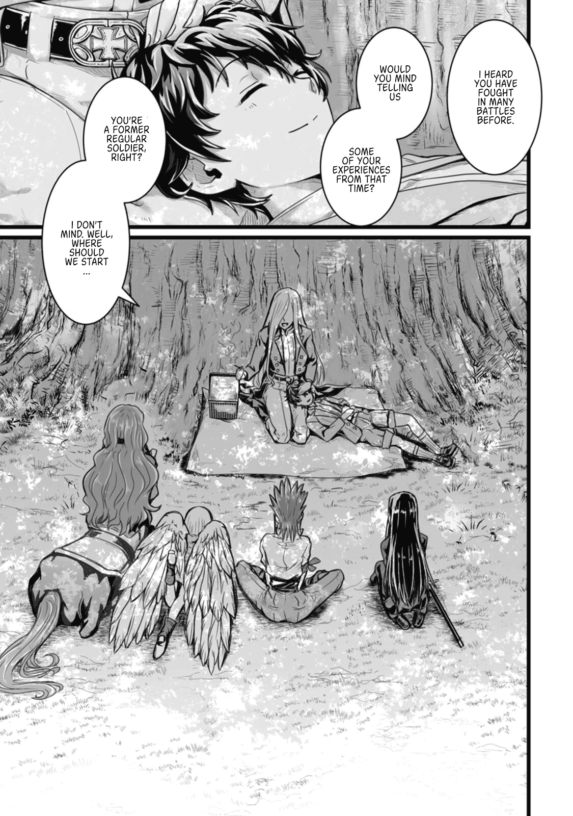 Living in Another World by Taking Commissions ~A Relaxing and Comfy Life of The Restoration Magician's Staffing Agency~ Chapter 7 page 31 - Chapter 7