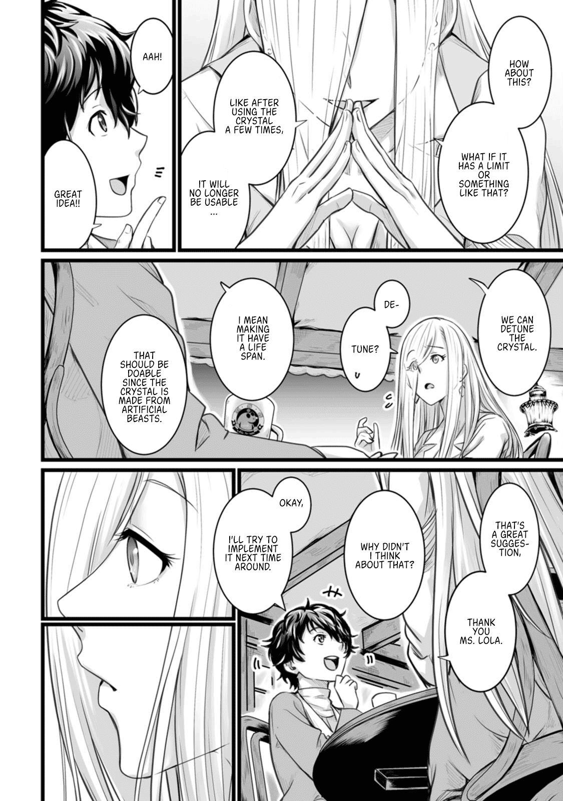 Living in Another World by Taking Commissions ~A Relaxing and Comfy Life of The Restoration Magician's Staffing Agency~ Chapter 8 page 16 - Chapter 8