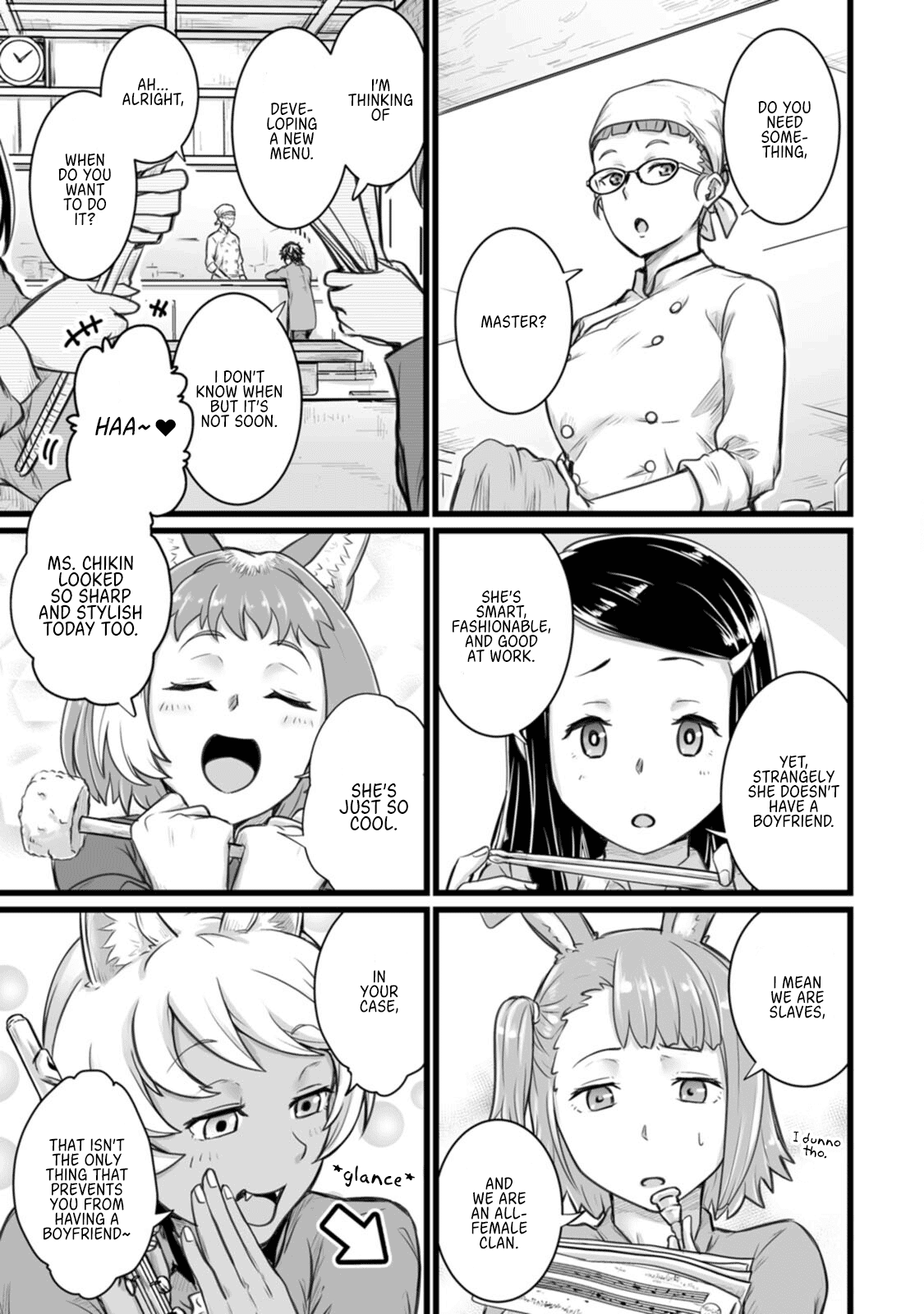 Living in Another World by Taking Commissions ~A Relaxing and Comfy Life of The Restoration Magician's Staffing Agency~ Chapter 8 page 3 - Chapter 8