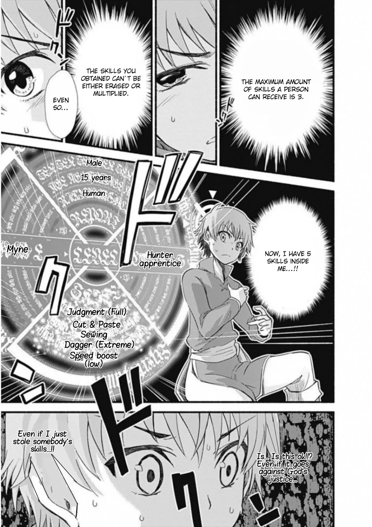 Living In This World With Cut & Paste Chapter 1.5 page 2 - Chapter 1.5