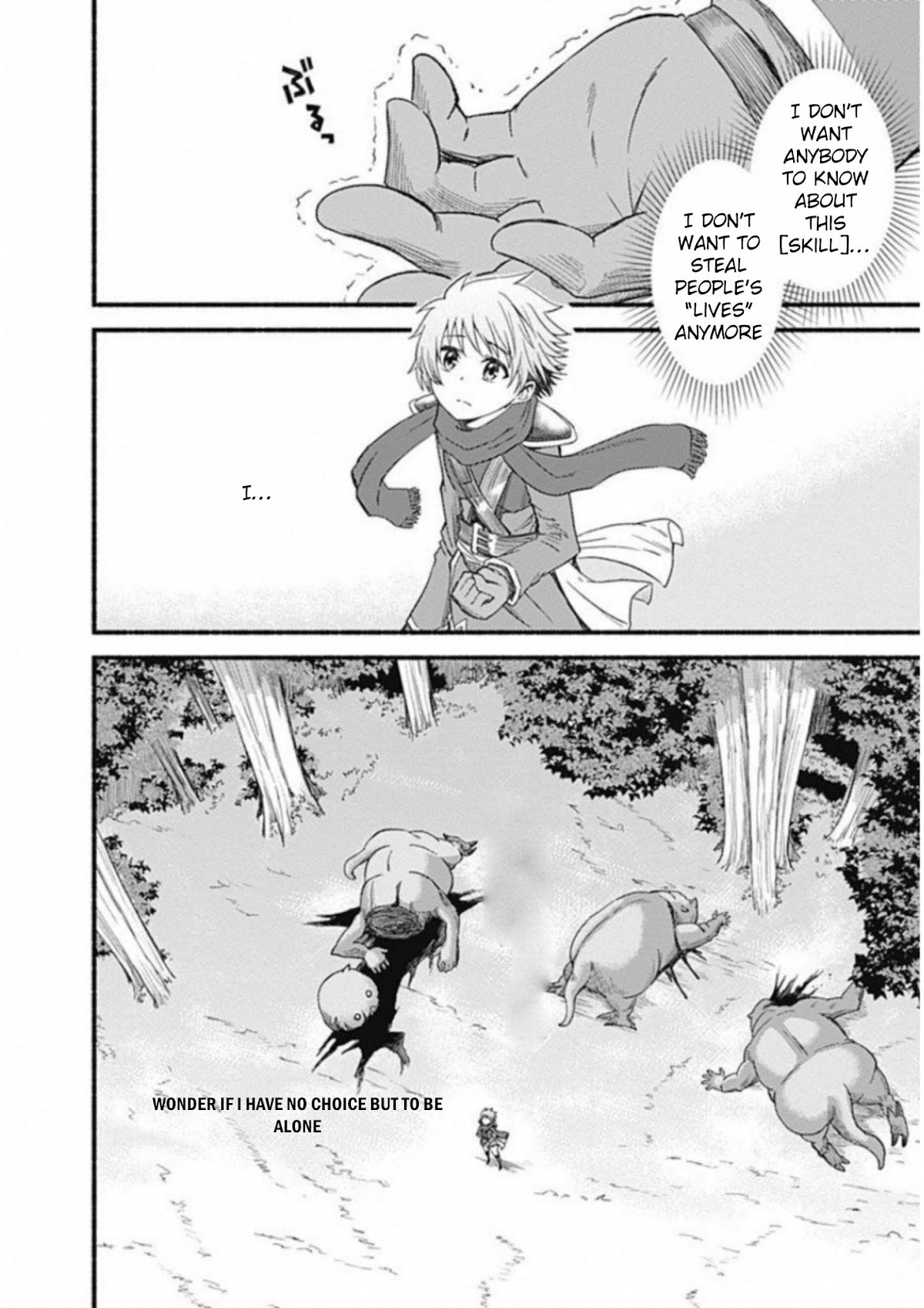 Living In This World With Cut & Paste Chapter 2.5 page 12 - Chapter 2.5