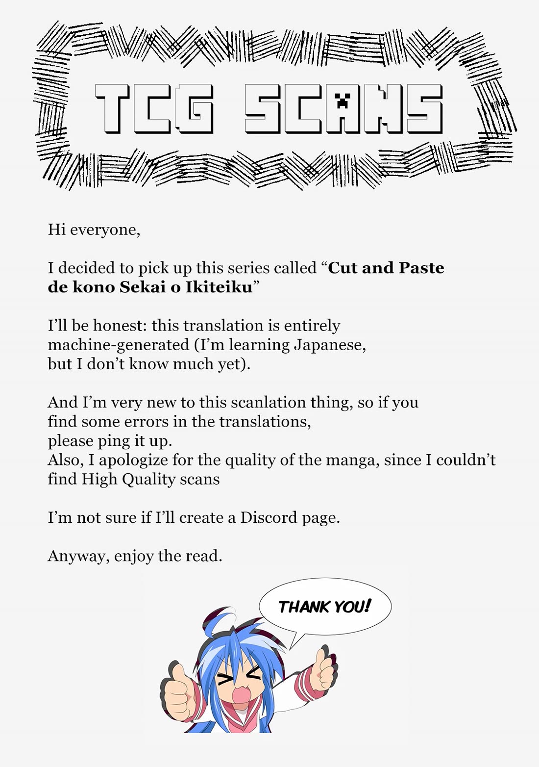 Living In This World With Cut & Paste Chapter 85 page 1 - Chapter 85: Conflict