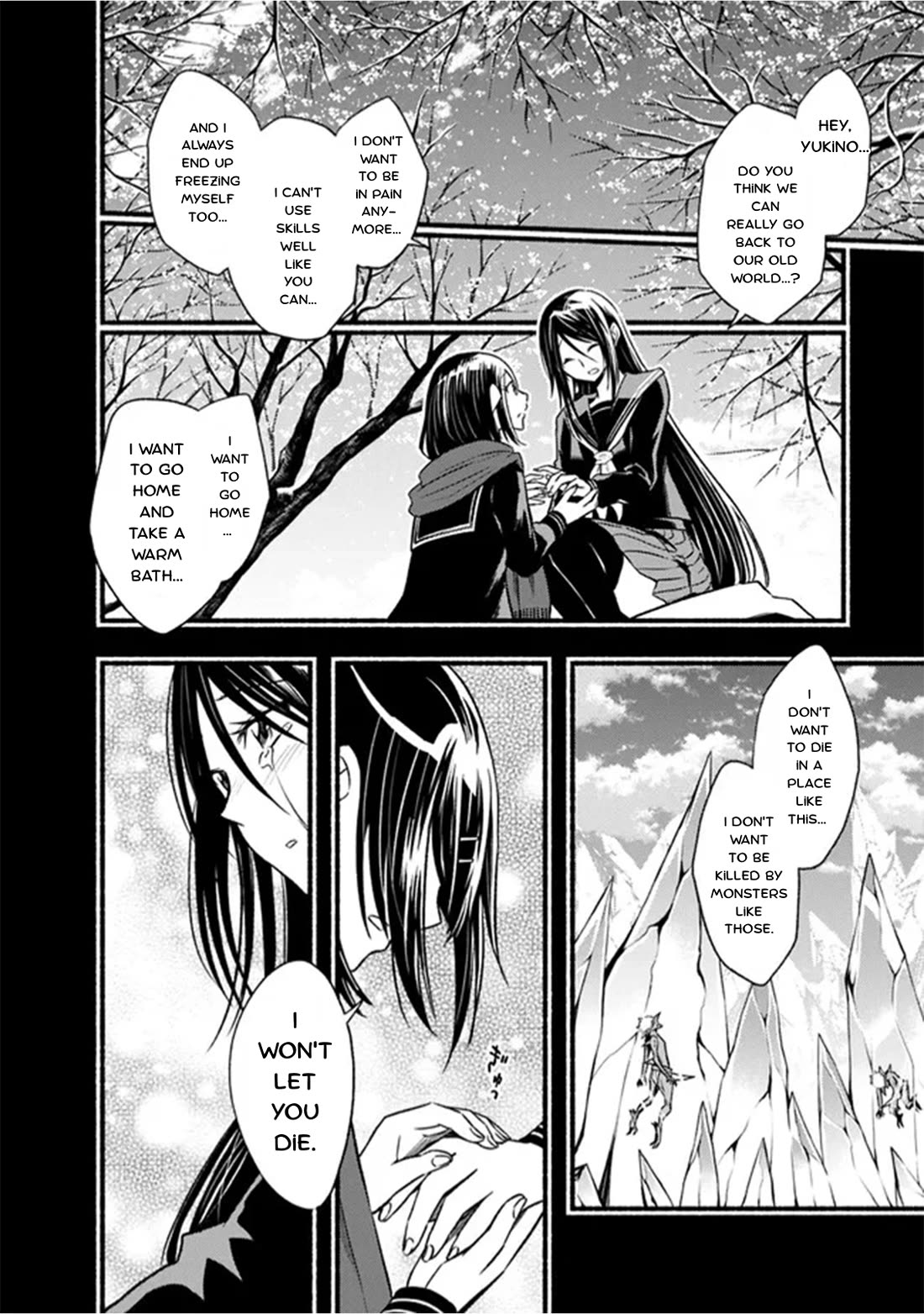 Living In This World With Cut & Paste Chapter 92 page 11 - Chapter 92: The Warmth of that Day