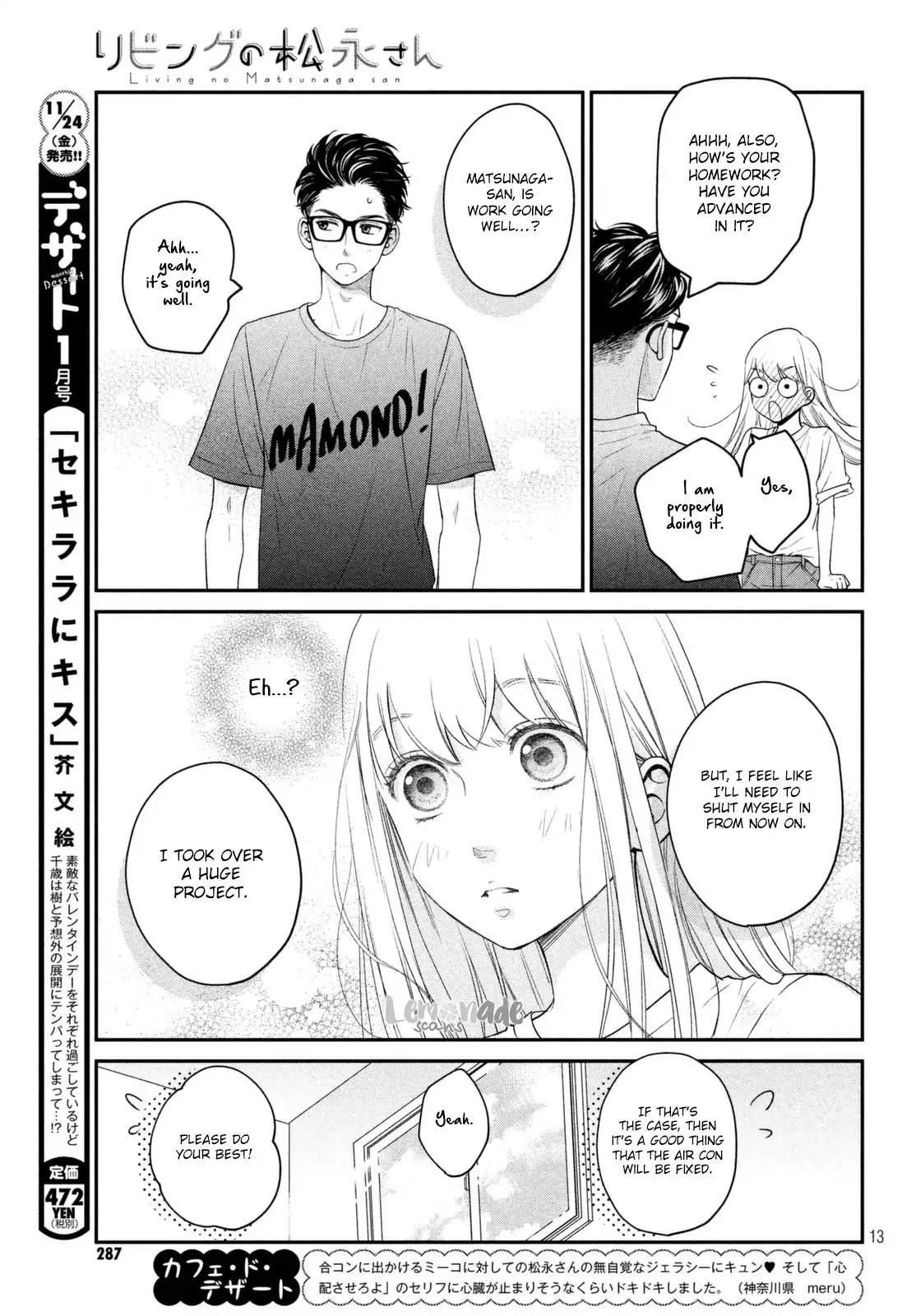 Living no Matsunaga-san Chapter 10 page 14 - Chapter 10: Room 10