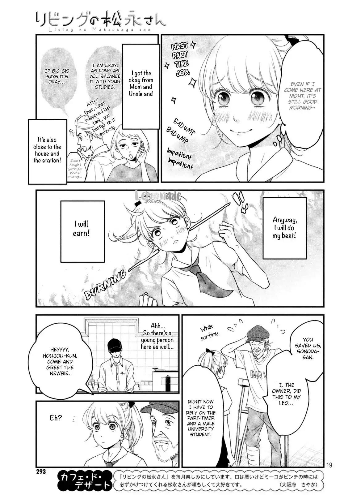 Living no Matsunaga-san Chapter 10 page 20 - Chapter 10: Room 10