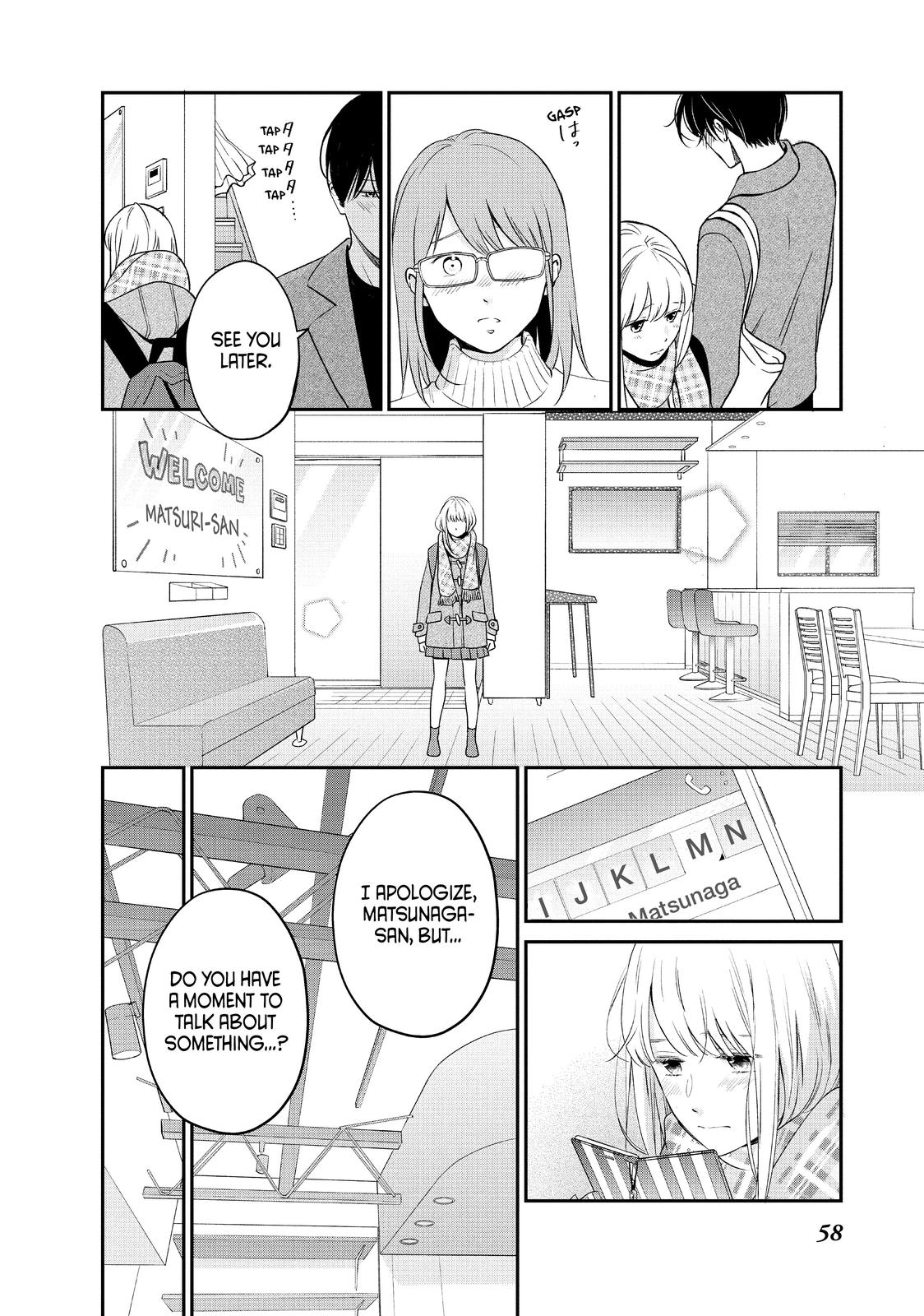 Living no Matsunaga-san Chapter 38 page 14 - Chapter 38