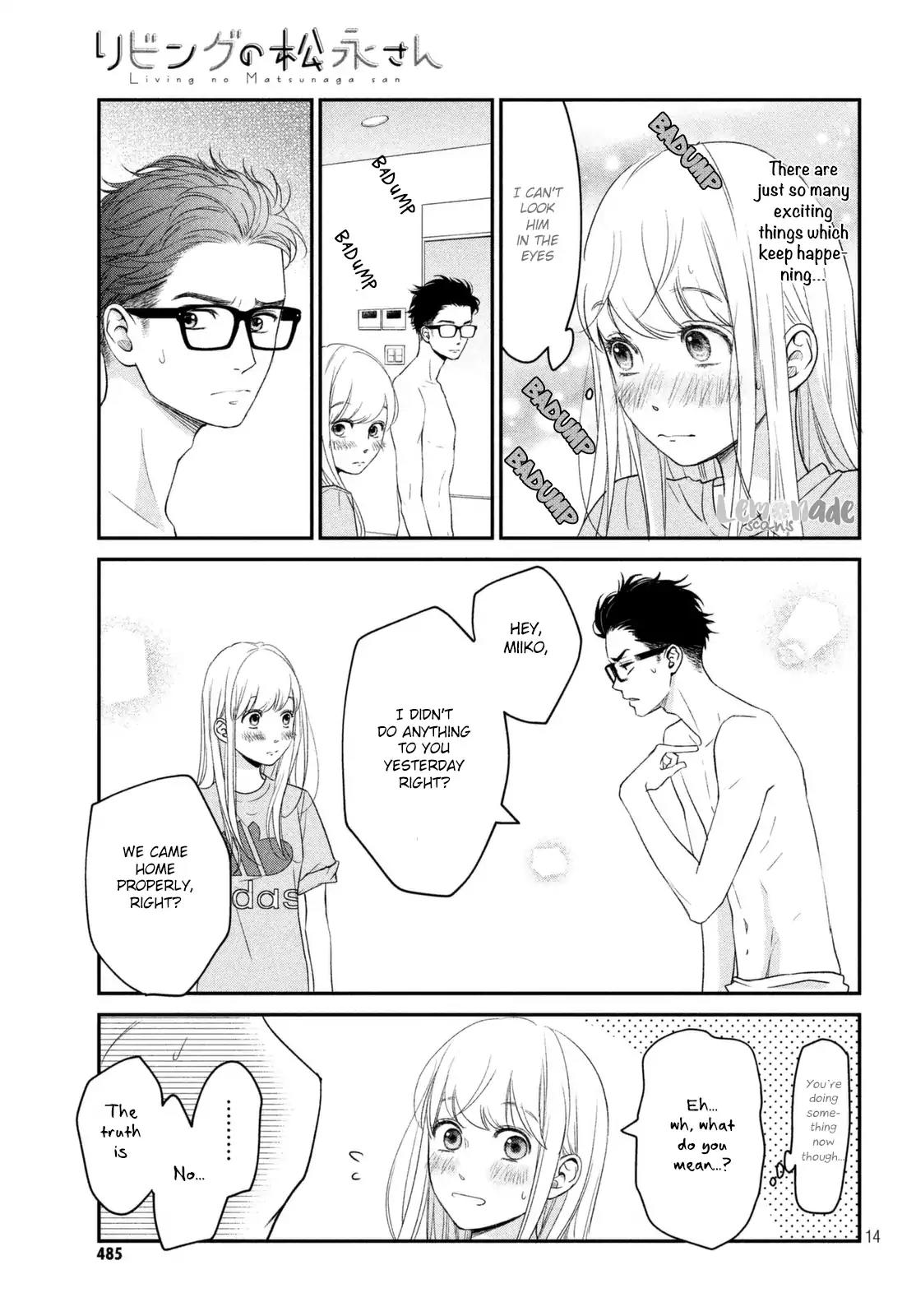 Living no Matsunaga-san Chapter 9 page 16 - Chapter 9: Room 9