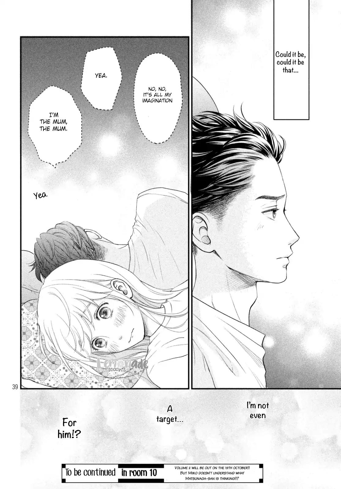 Living no Matsunaga-san Chapter 9 page 40 - Chapter 9: Room 9