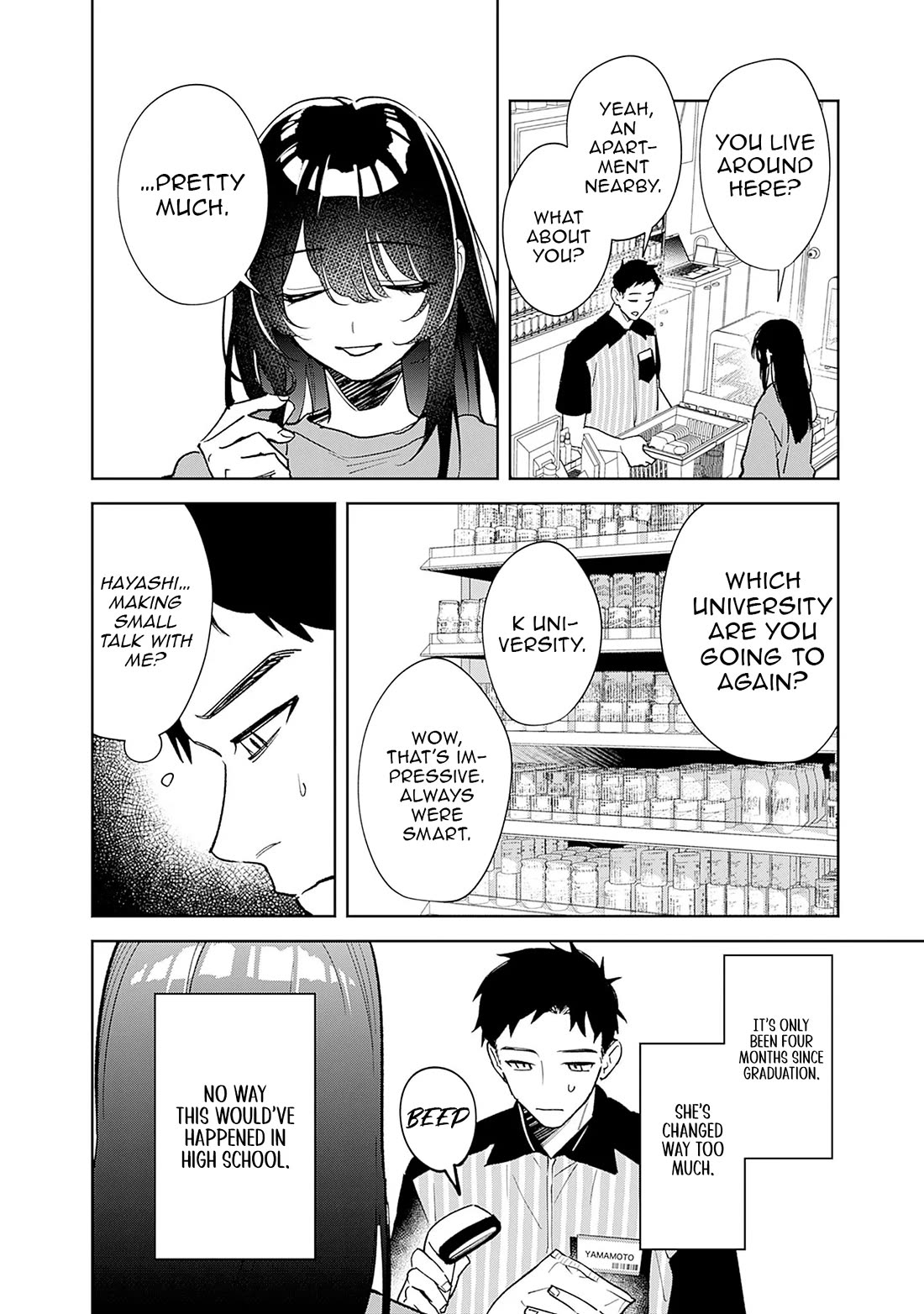 Living Together with the Queen from My High School Days Who was Arrogant, Surprisingly isn't That Uncomfortable Chapter 1 page 12 - Chapter 1