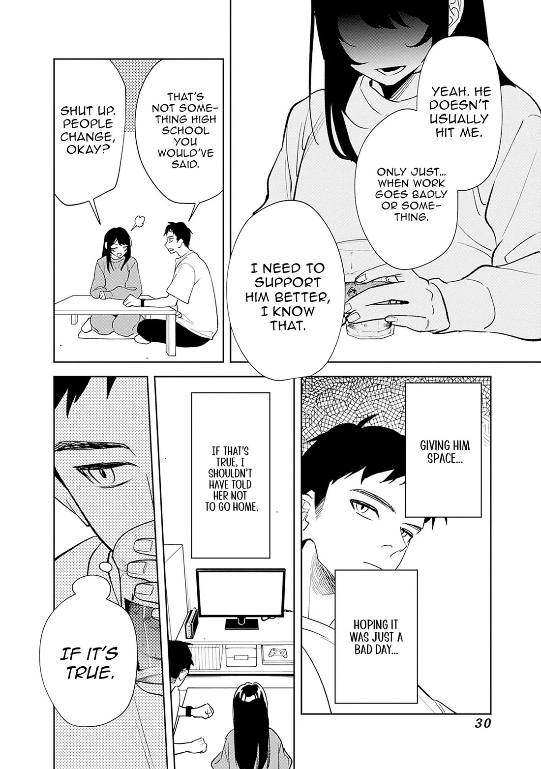 Living Together with the Queen from My High School Days Who was Arrogant, Surprisingly isn't That Uncomfortable Chapter 1 page 30 - Chapter 1