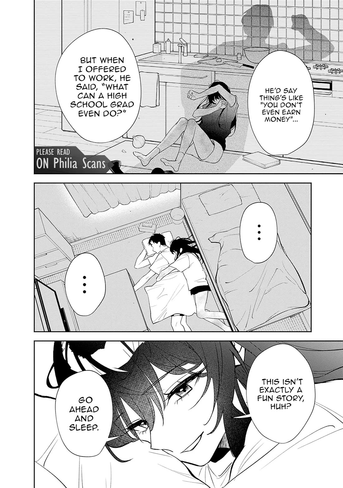Living Together with the Queen from My High School Days Who was Arrogant, Surprisingly isn't That Uncomfortable Chapter 1 page 48 - Chapter 1