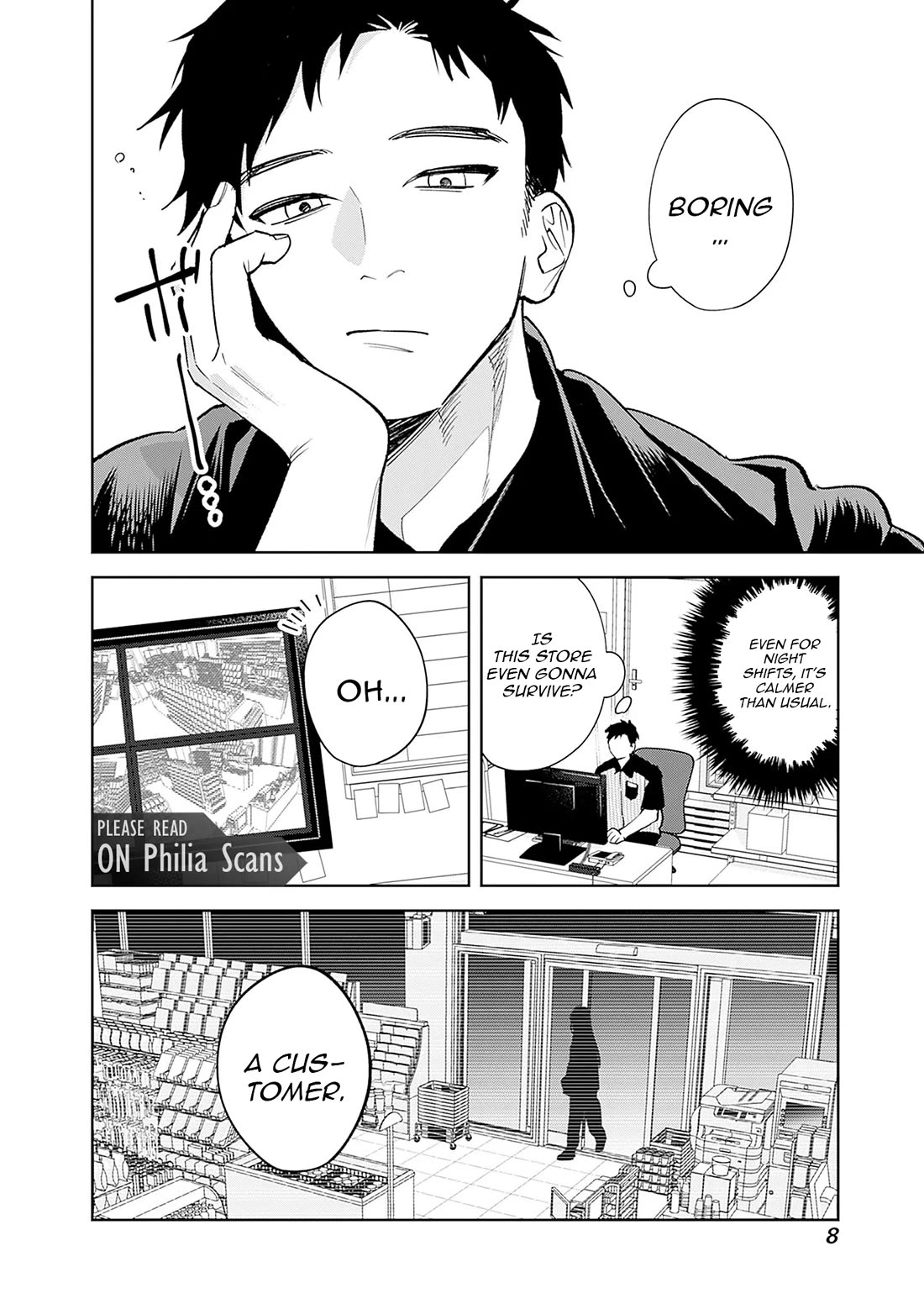 Living Together with the Queen from My High School Days Who was Arrogant, Surprisingly isn't That Uncomfortable Chapter 1 page 8 - Chapter 1