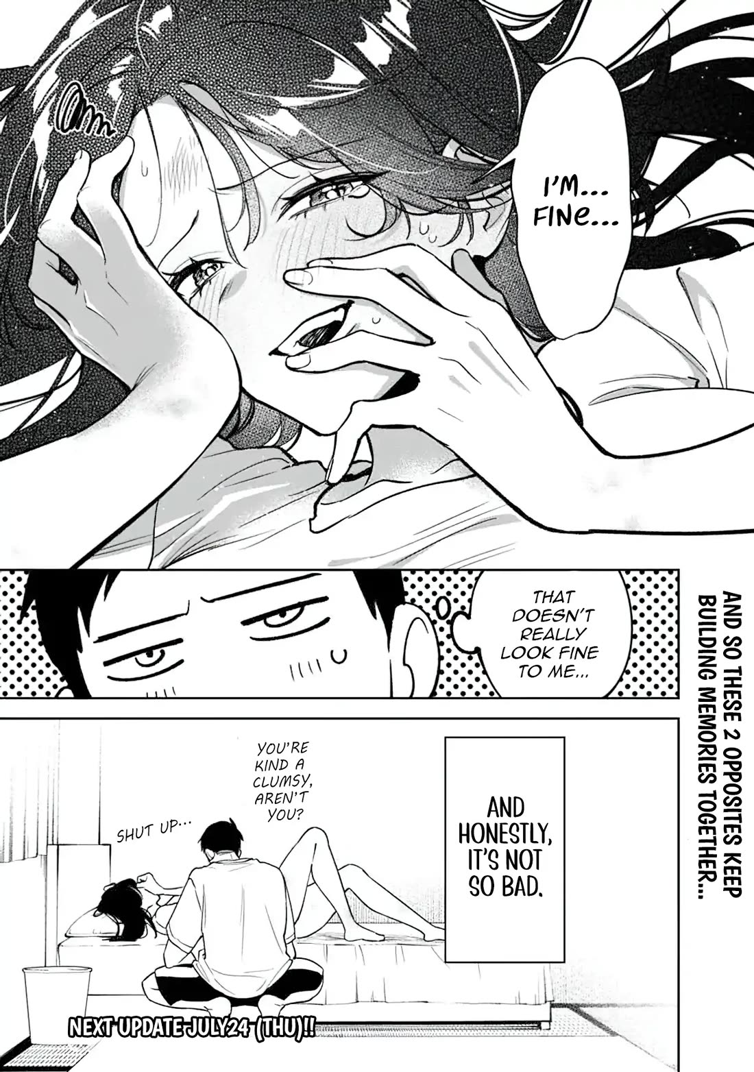 Living Together with the Queen from My High School Days Who was Arrogant, Surprisingly isn't That Uncomfortable Chapter 17 page 15 - Chapter 17