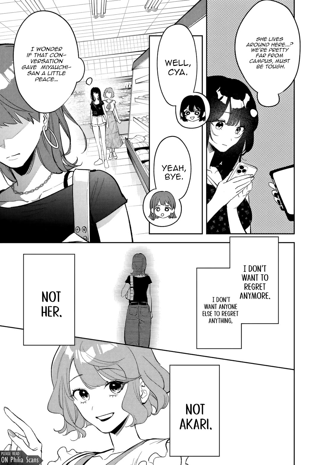 Living Together with the Queen from My High School Days Who was Arrogant, Surprisingly isn't That Uncomfortable Chapter 22 page 5 - Chapter 22