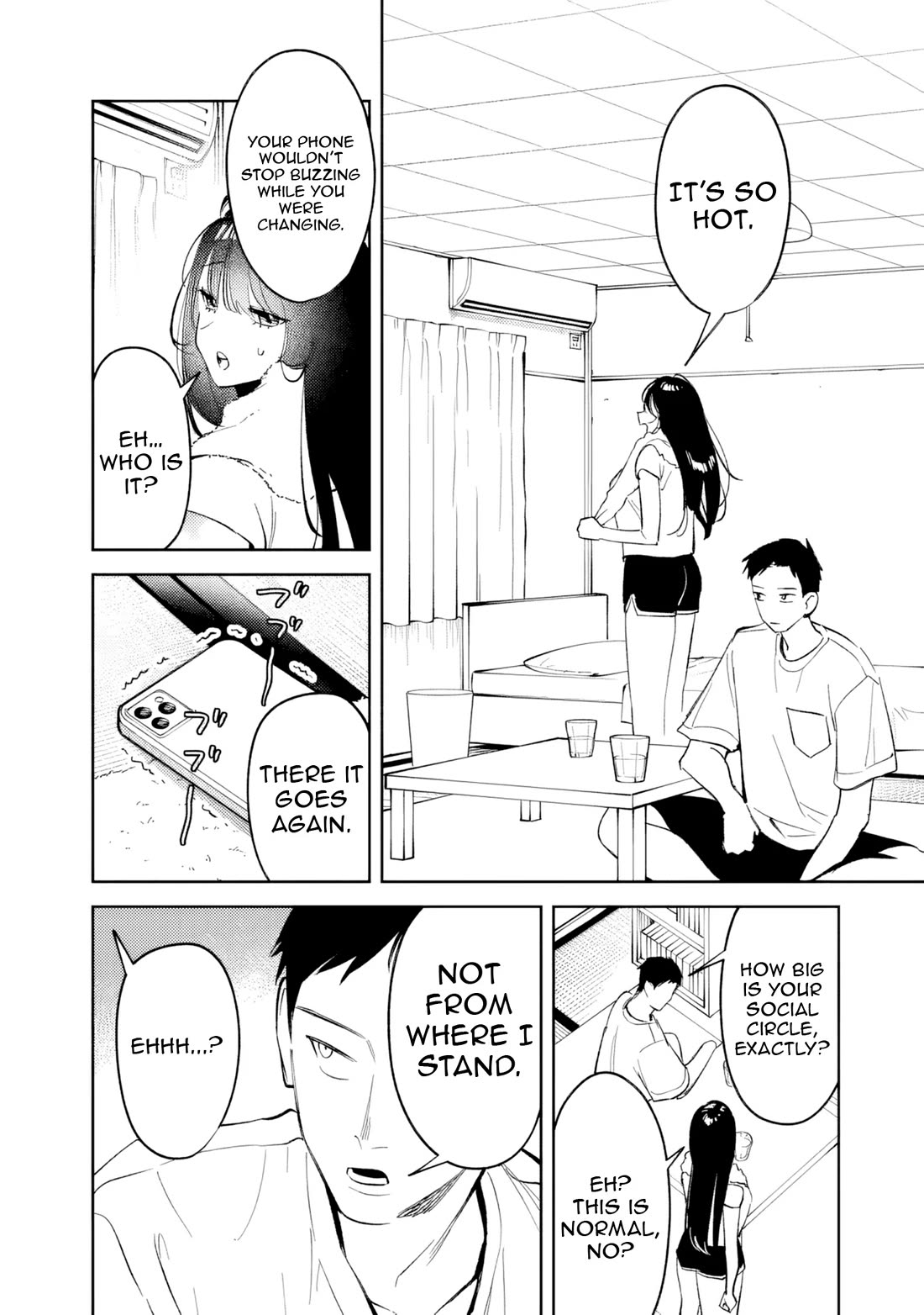 Living Together with the Queen from My High School Days Who was Arrogant, Surprisingly isn't That Uncomfortable Chapter 24 page 10 - Chapter 24