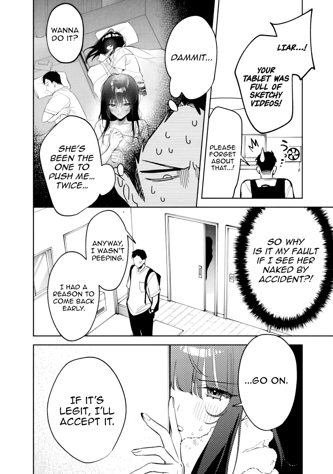 Living Together with the Queen from My High School Days Who was Arrogant, Surprisingly isn't That Uncomfortable Chapter 24 page 8 - Chapter 24