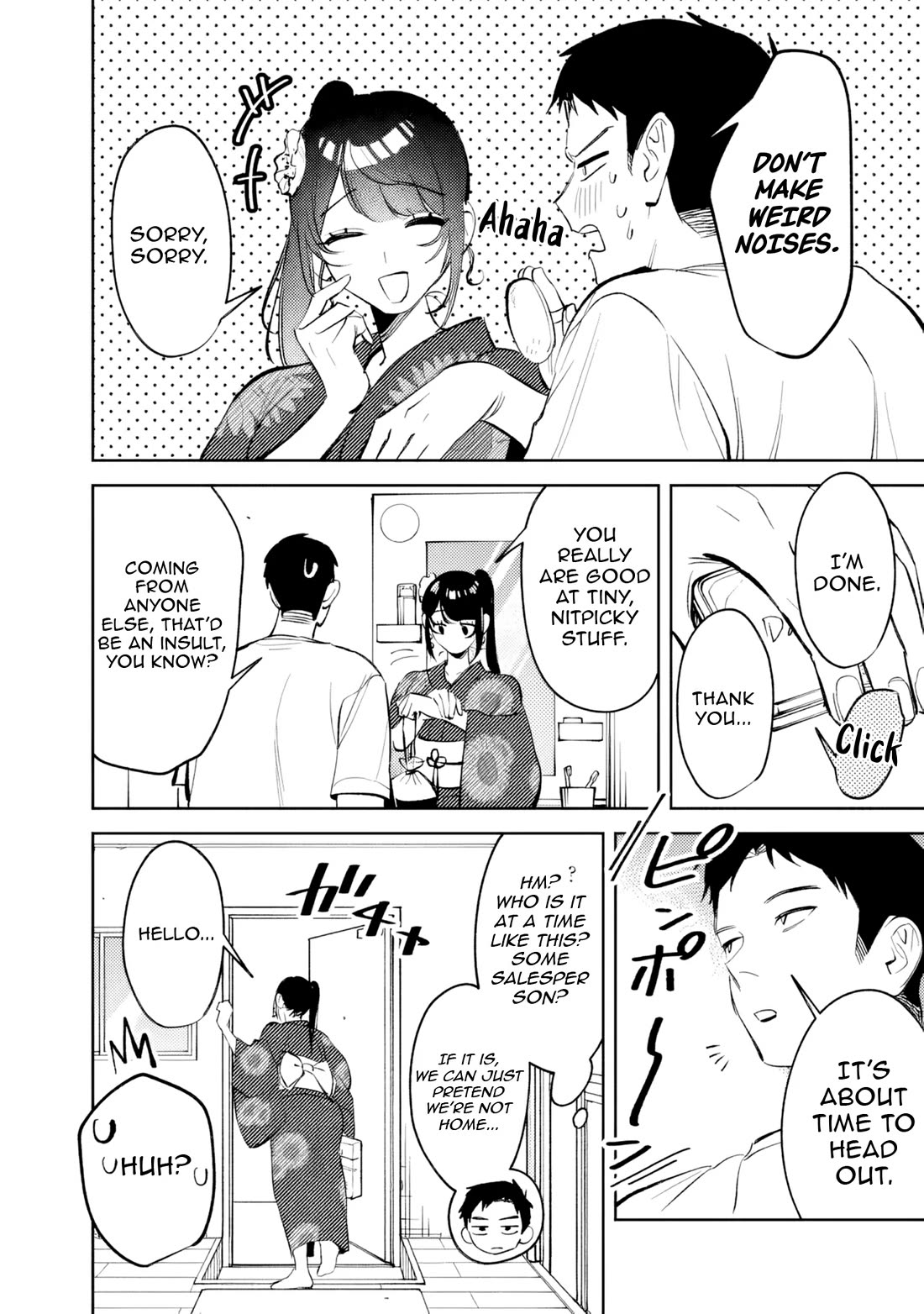 Living Together with the Queen from My High School Days Who was Arrogant, Surprisingly isn't That Uncomfortable Chapter 28 page 8 - Chapter 28